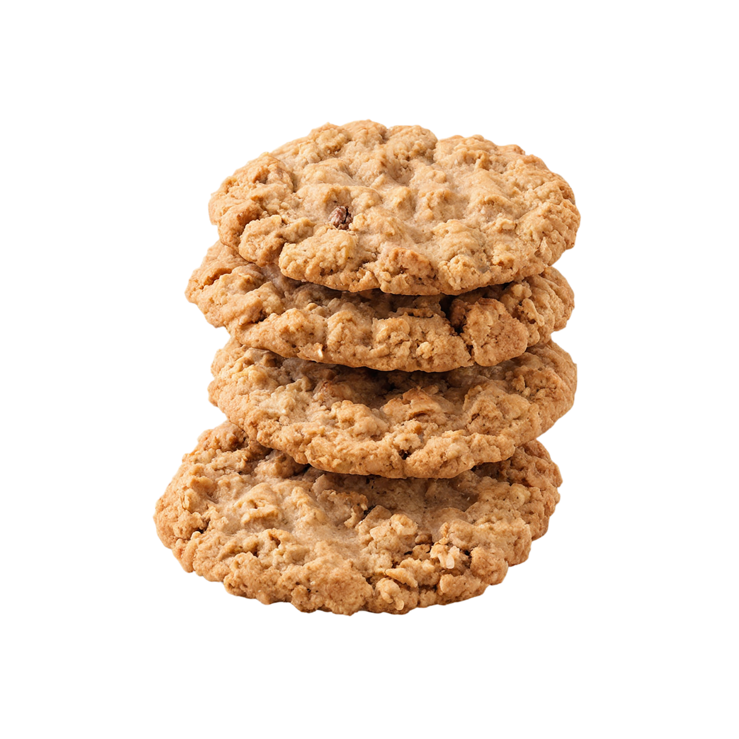 oatmeal cookies desserts isolated on transparent background #4976