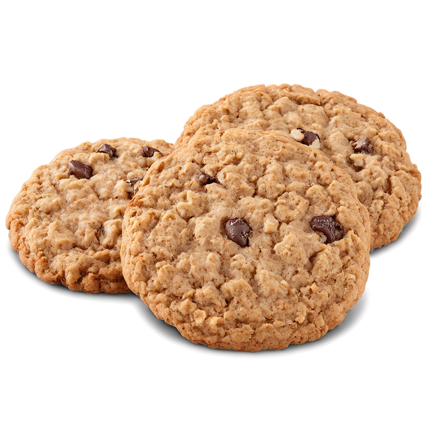 oatmeal cookies desserts isolated on transparent background #4979