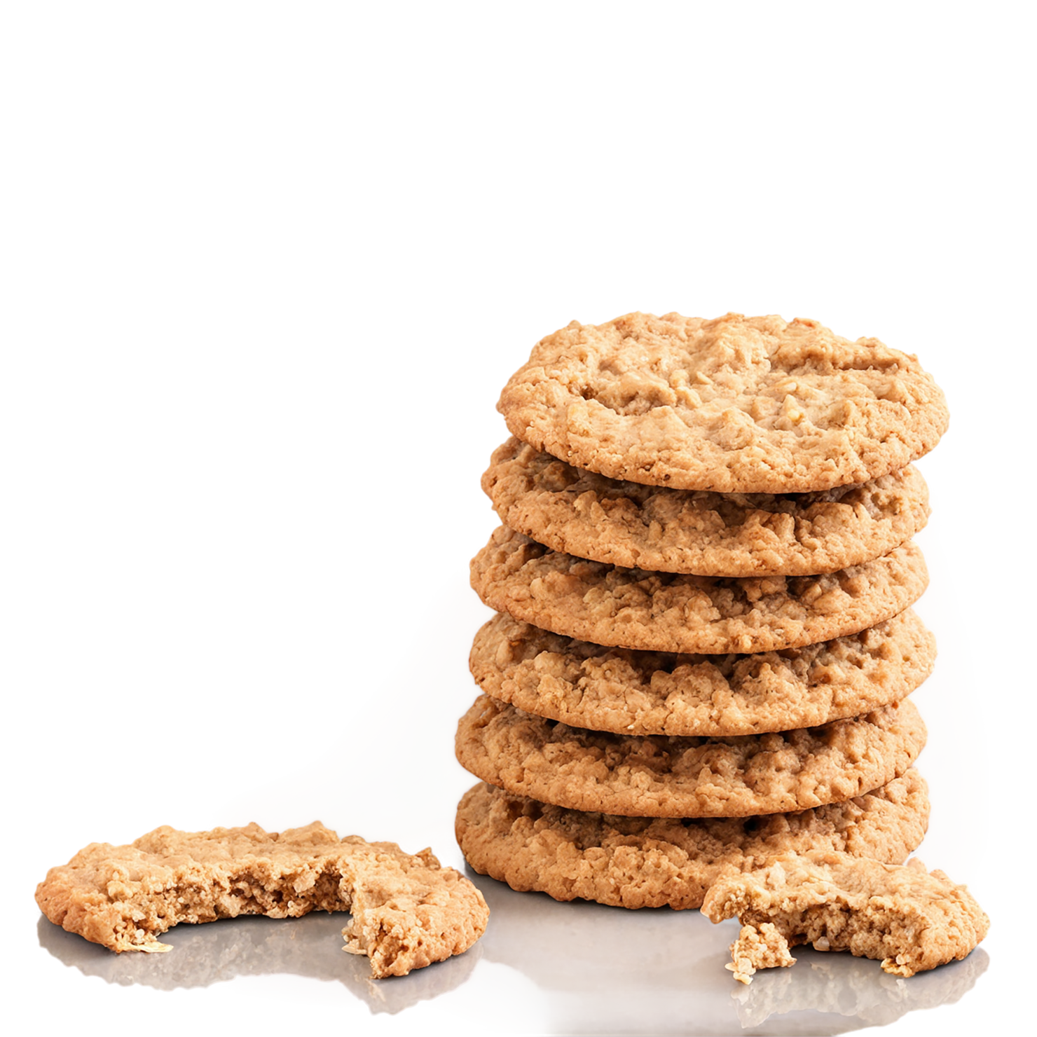 oatmeal cookies desserts isolated on transparent background #4986