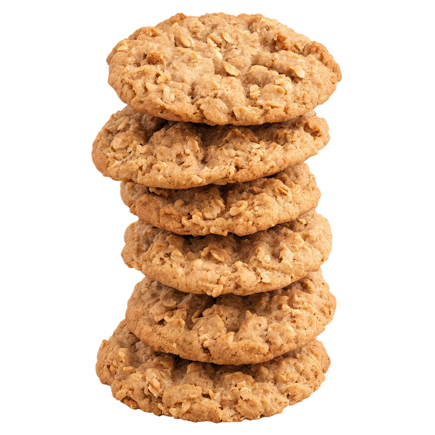 oatmeal cookies desserts isolated on transparent background #4993
