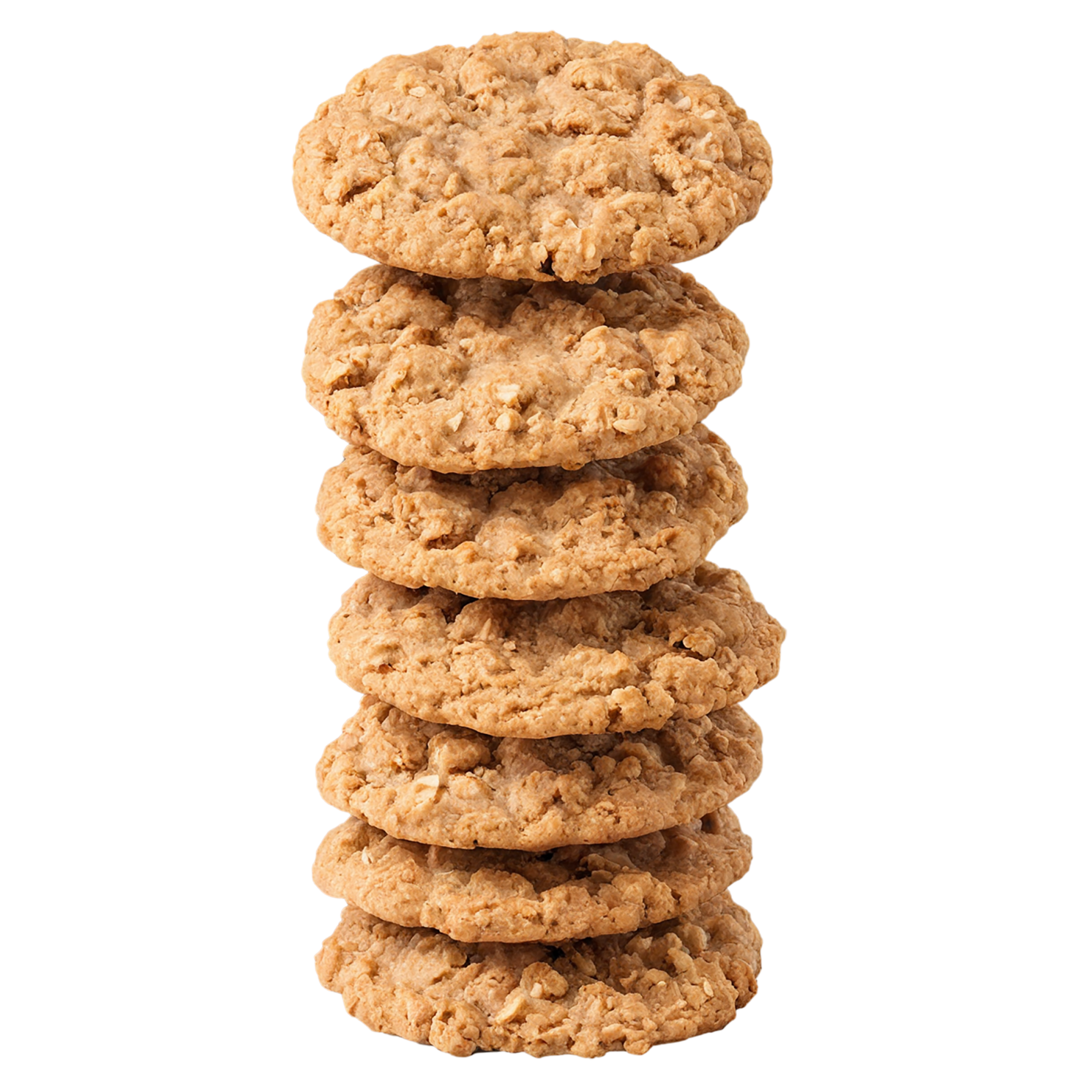 oatmeal cookies desserts isolated on transparent background #4994