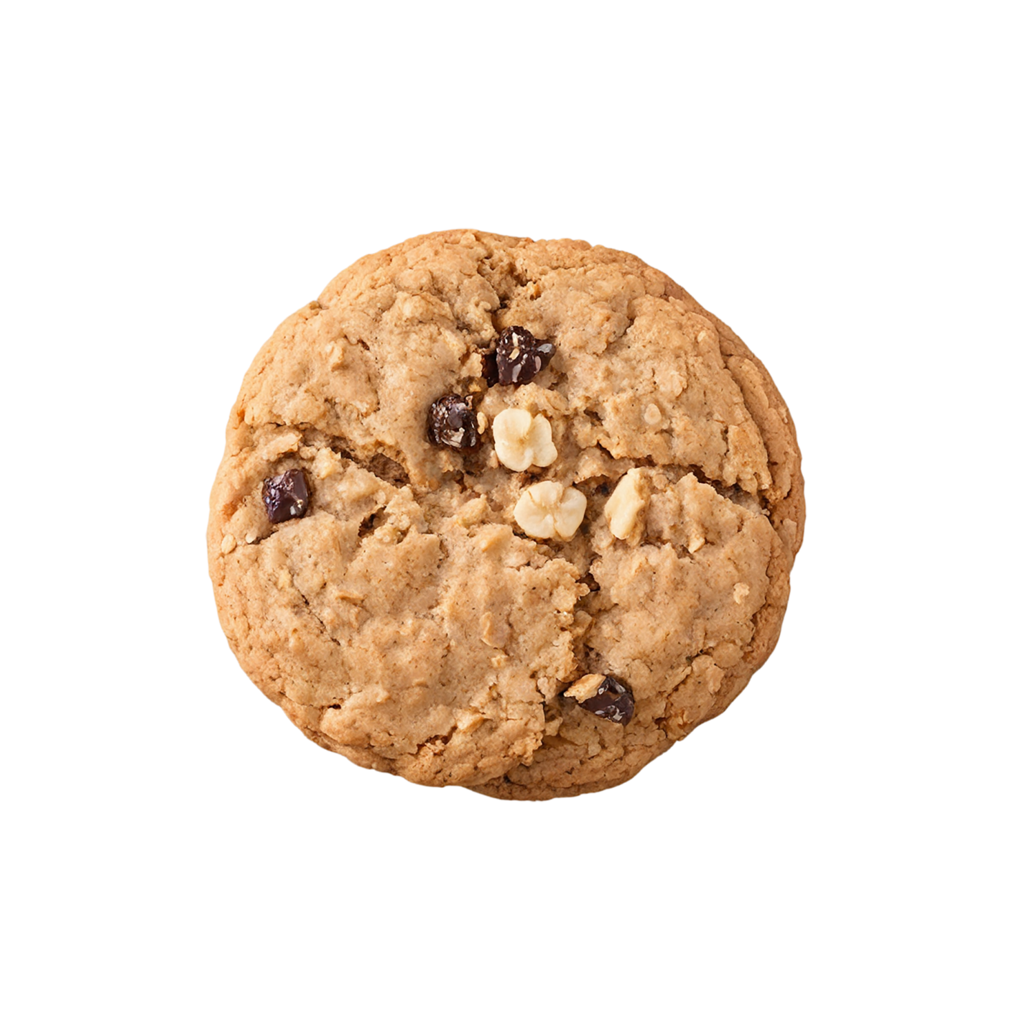 oatmeal cookies desserts isolated on transparent background #4996