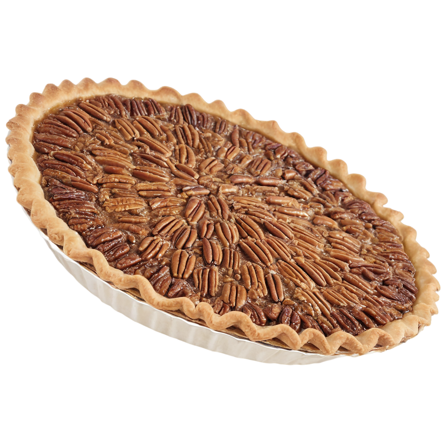 pecan pie desserts isolated on transparent background #5022