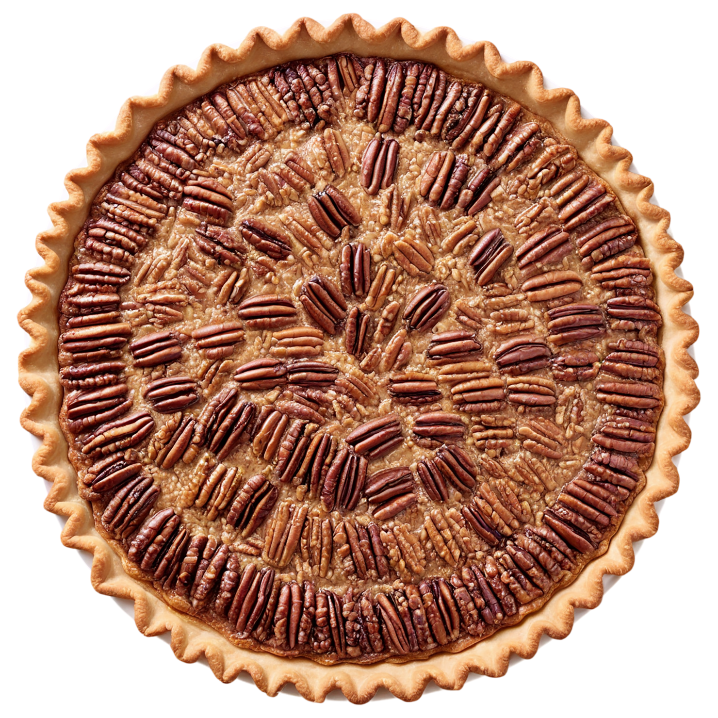 pecan pie desserts isolated on transparent background #5028
