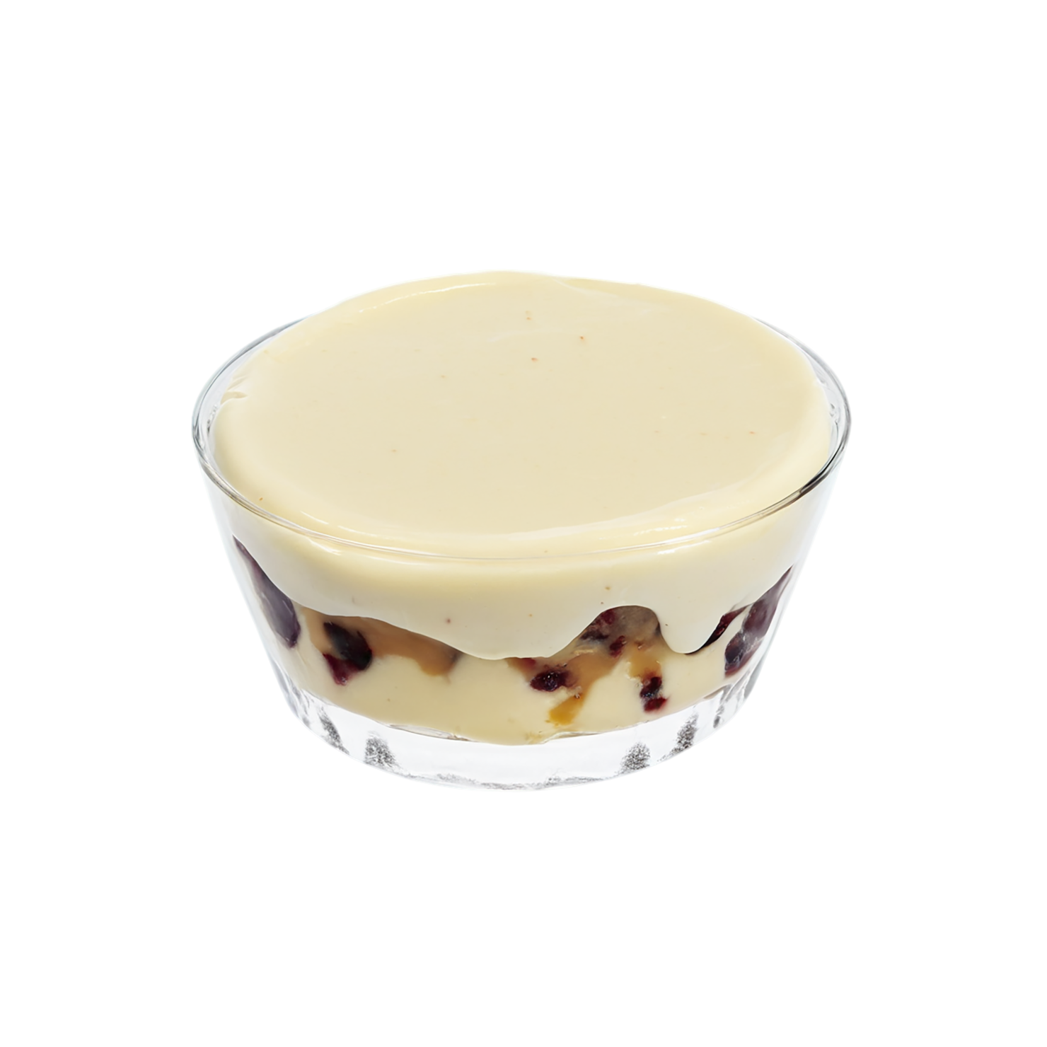 Pudding desserts isolated on transparent background #5042