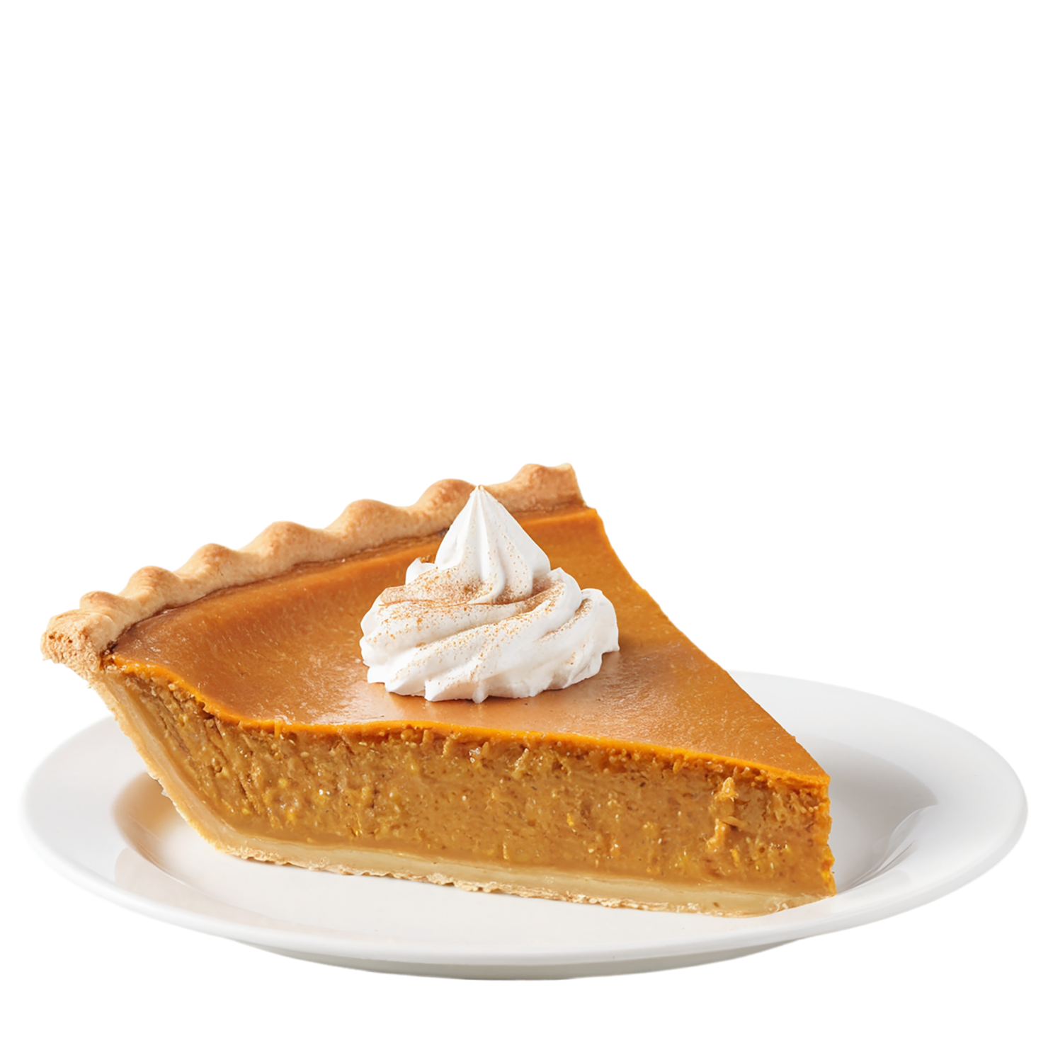 pumpkin pie desserts isolated on transparent background #5062