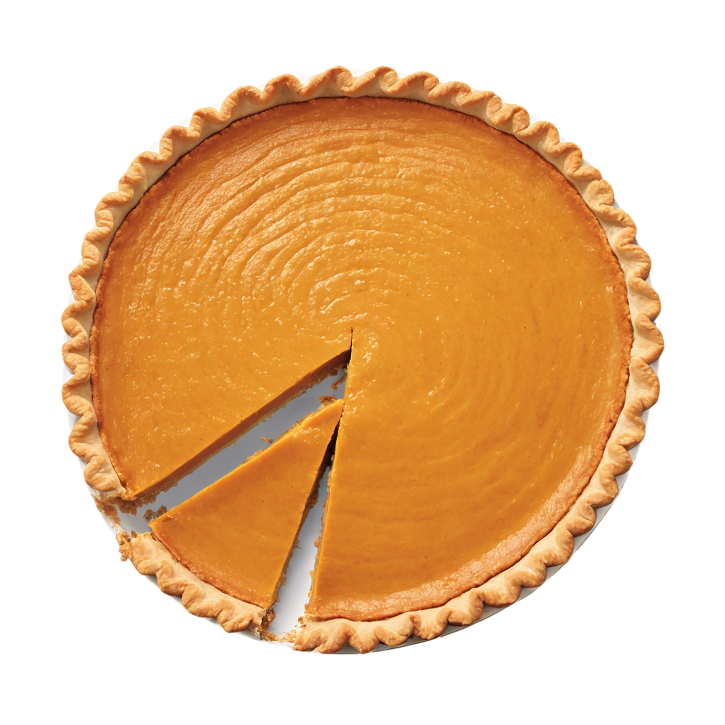 pumpkin pie desserts isolated on transparent background #5065
