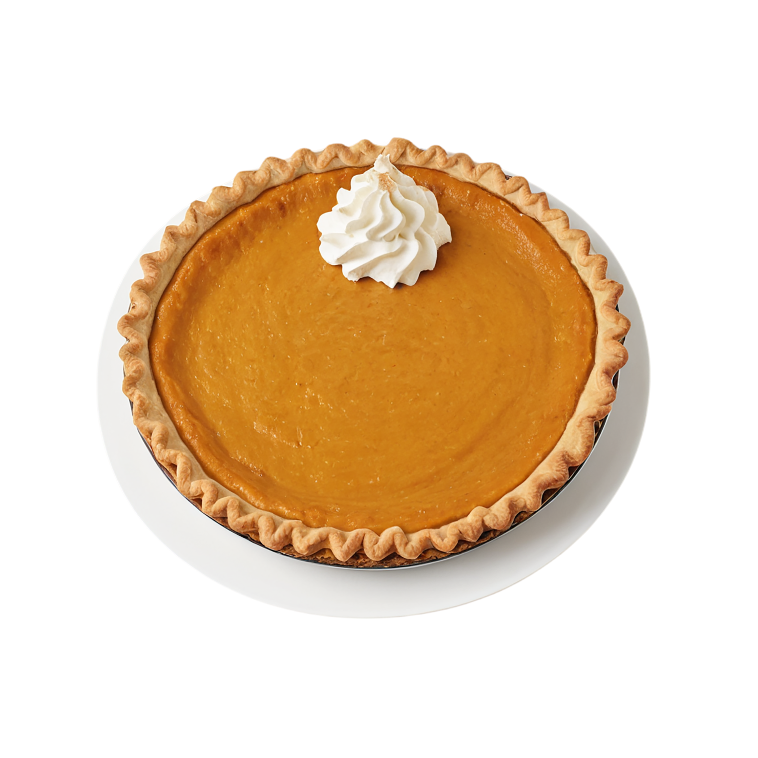pumpkin pie desserts isolated on transparent background #5074