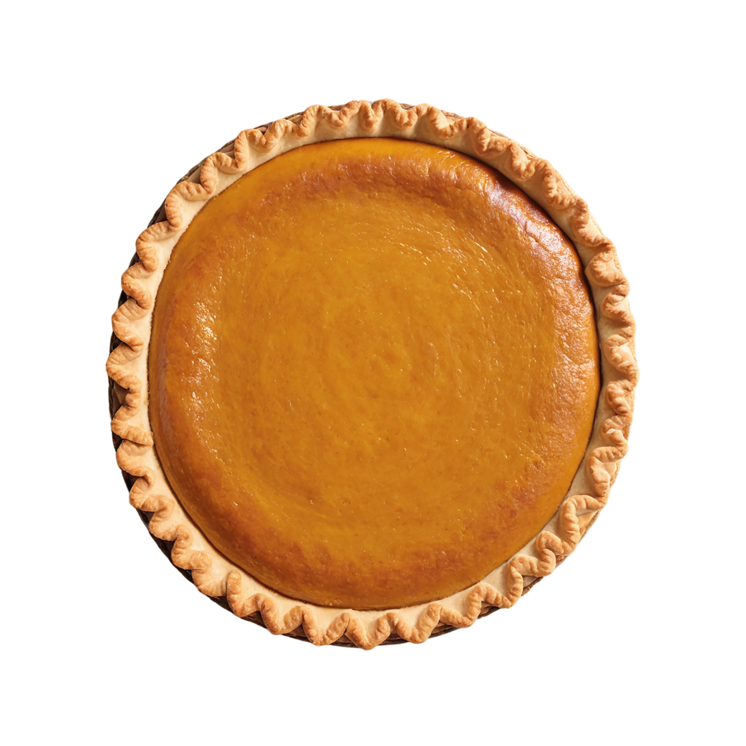 pumpkin pie desserts isolated on transparent background #5086