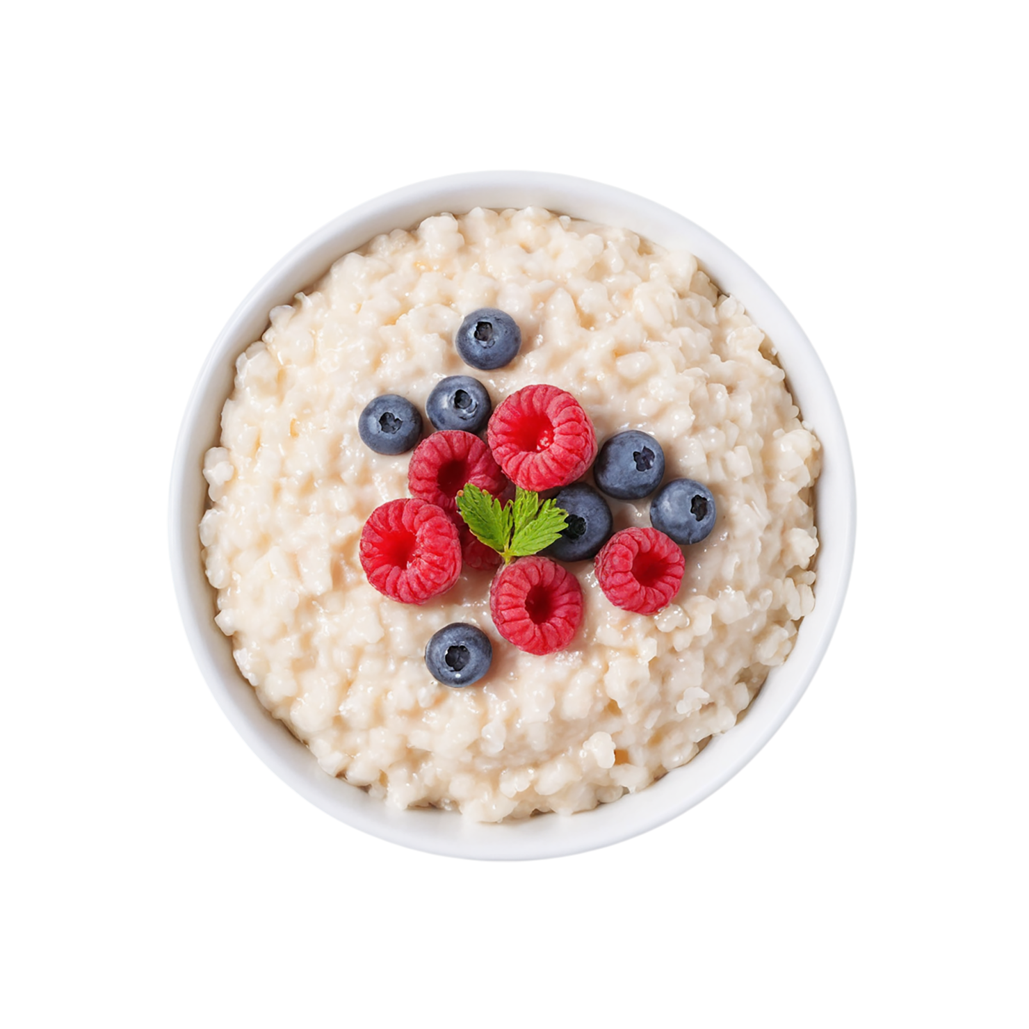 Rice Pudding desserts isolated on transparent background #5092