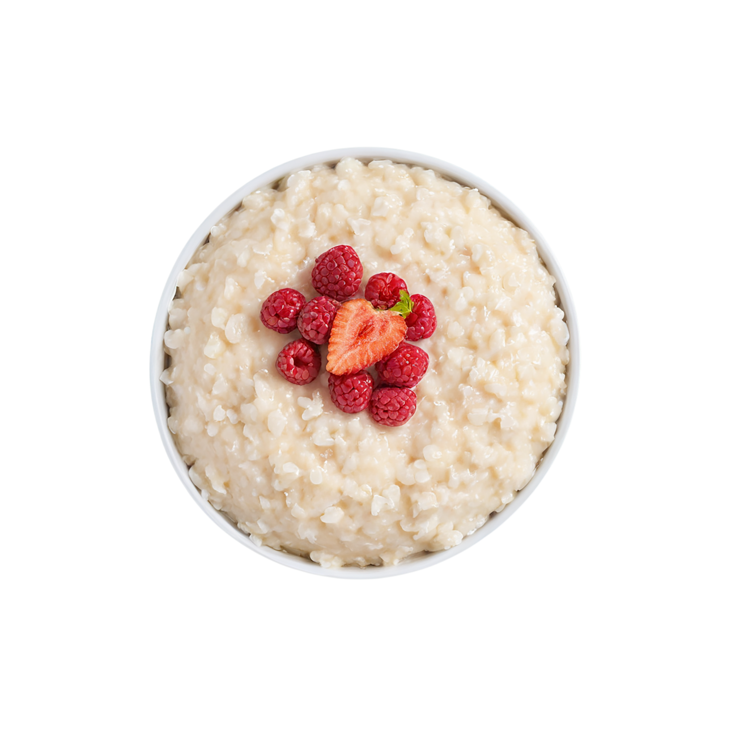 Rice Pudding desserts isolated on transparent background #5098
