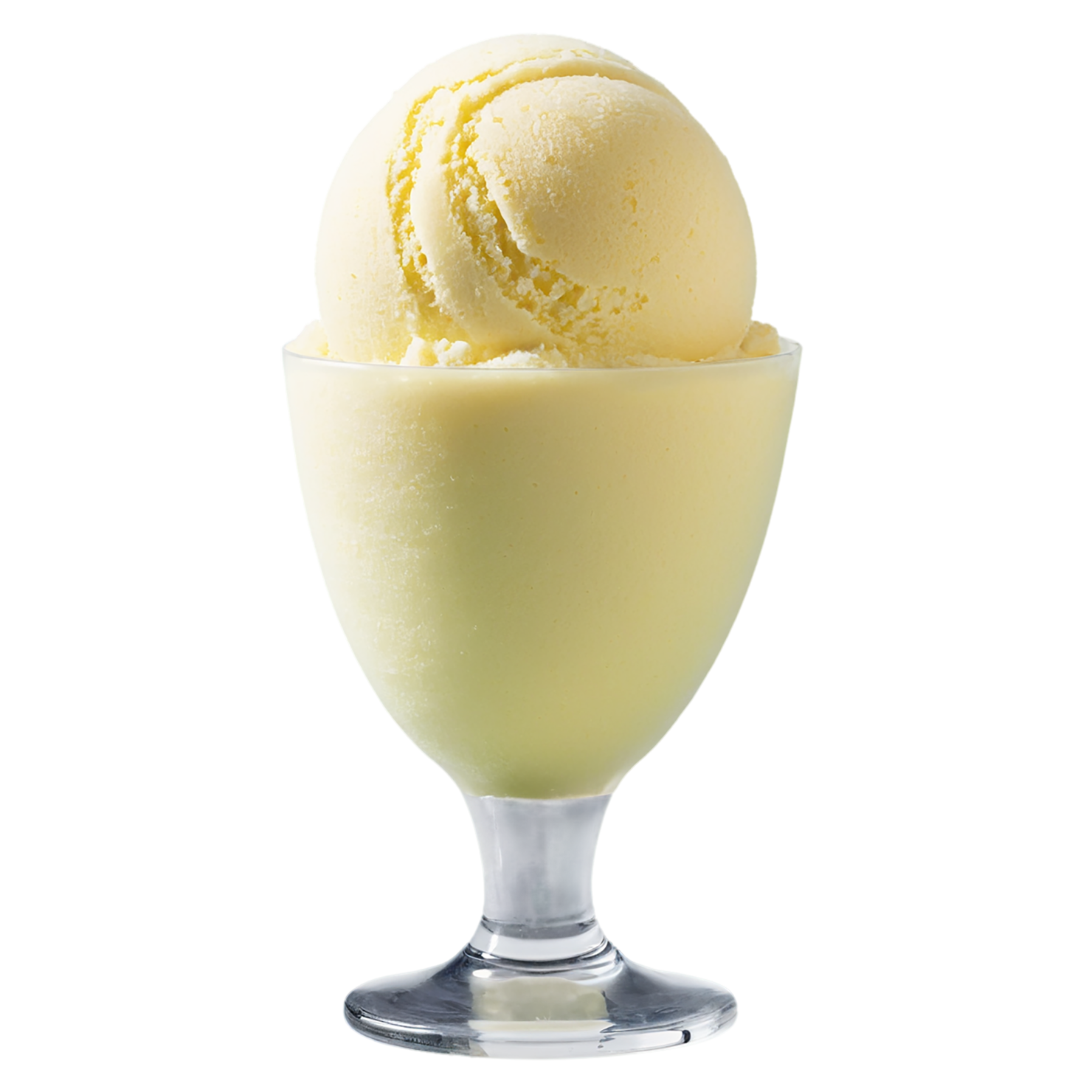 Sorbet desserts isolated on transparent background #5125