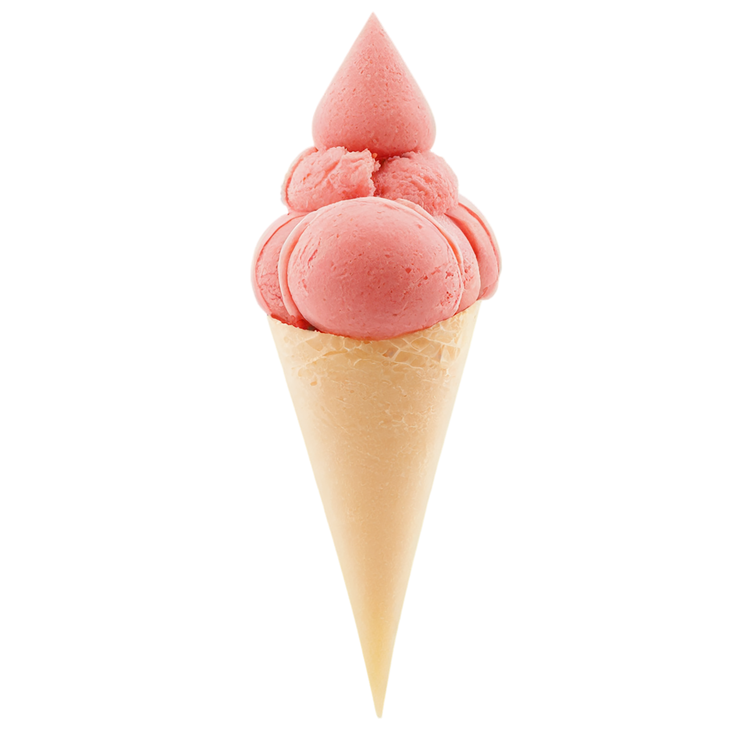 Sorbet desserts isolated on transparent background #5129