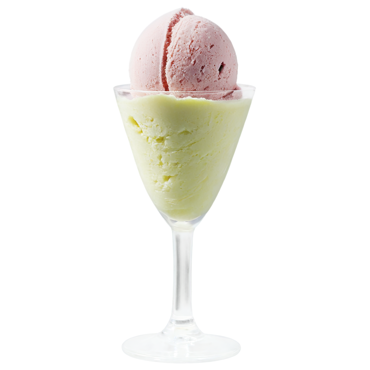 Sorbet desserts isolated on transparent background #5140