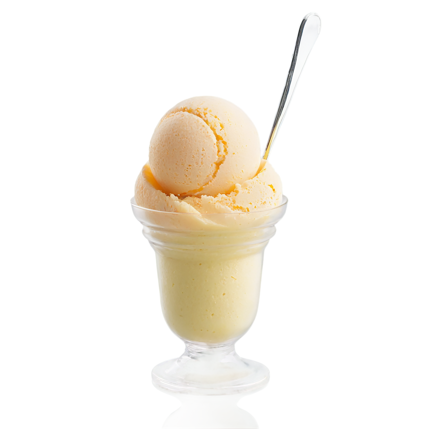 Sorbet desserts isolated on transparent background #5141
