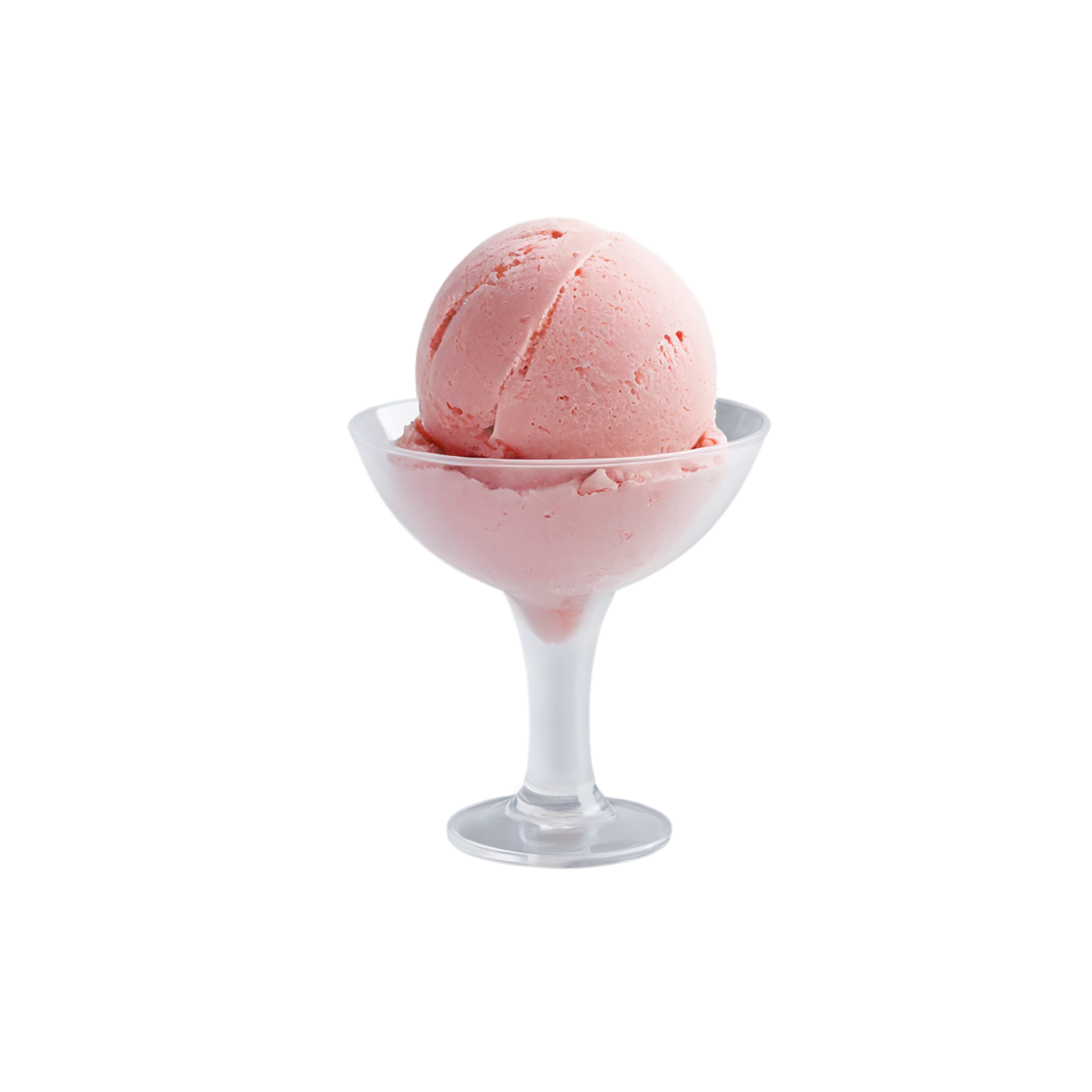 Sorbet desserts isolated on transparent background #5148