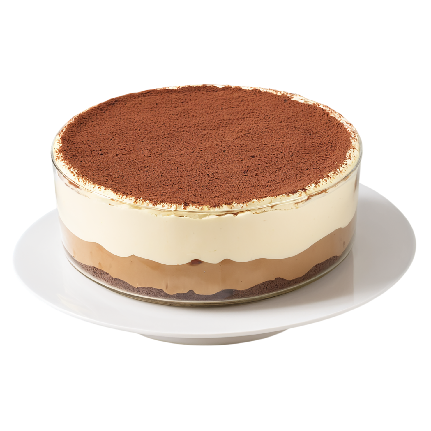 Tiramisu desserts isolated on transparent background #5213