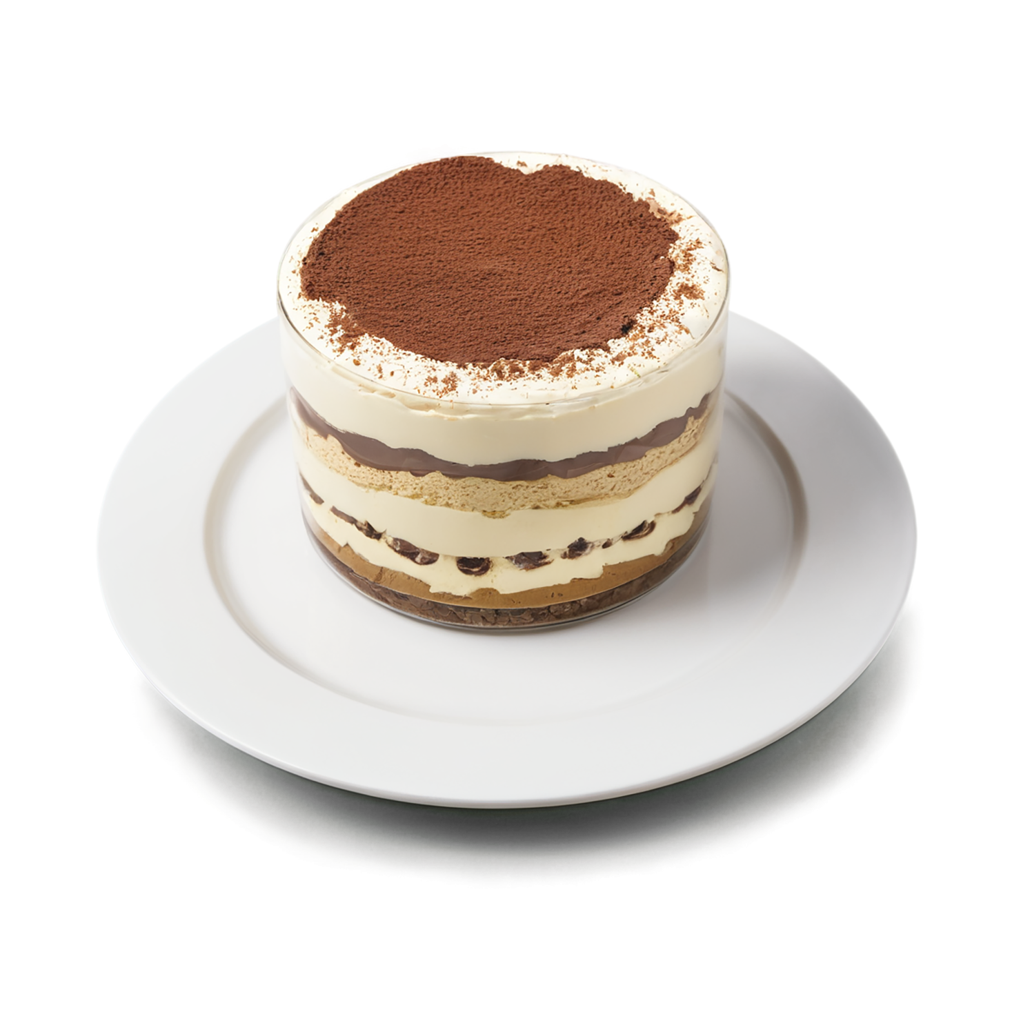 Tiramisu desserts isolated on transparent background #5219