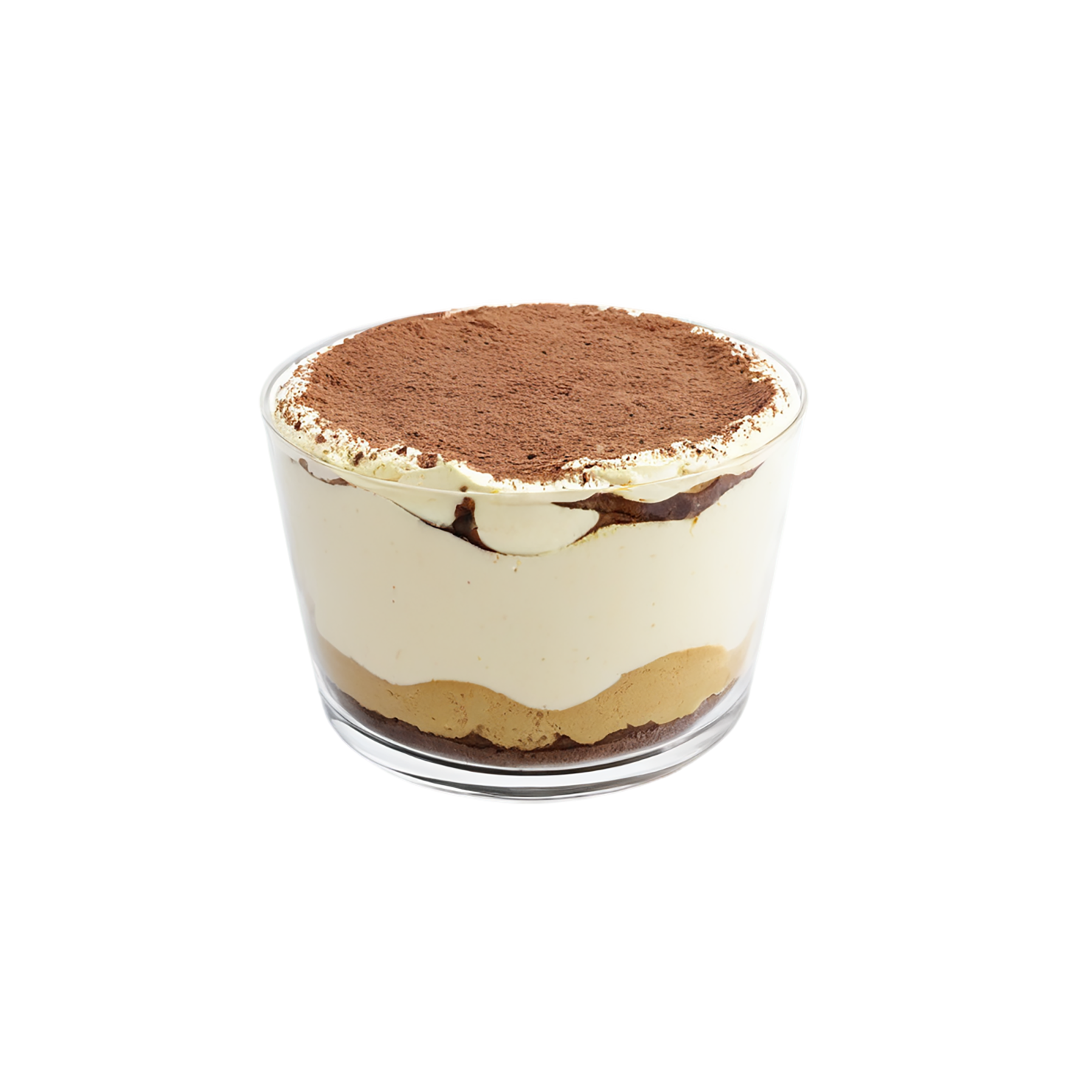 Tiramisu desserts isolated on transparent background #5220