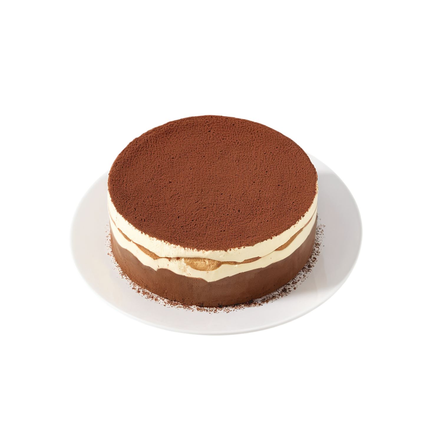 Tiramisu desserts isolated on transparent background #5221