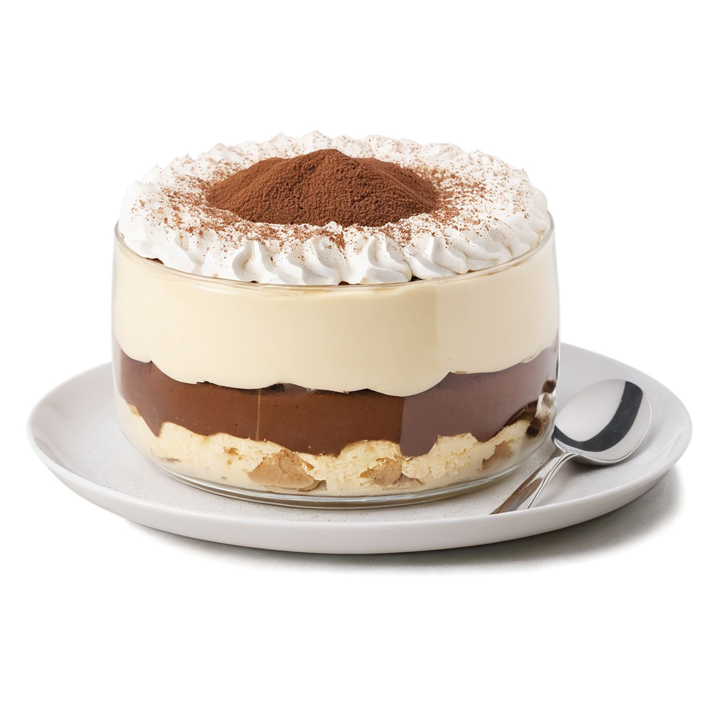 Tiramisu desserts isolated on transparent background #5226