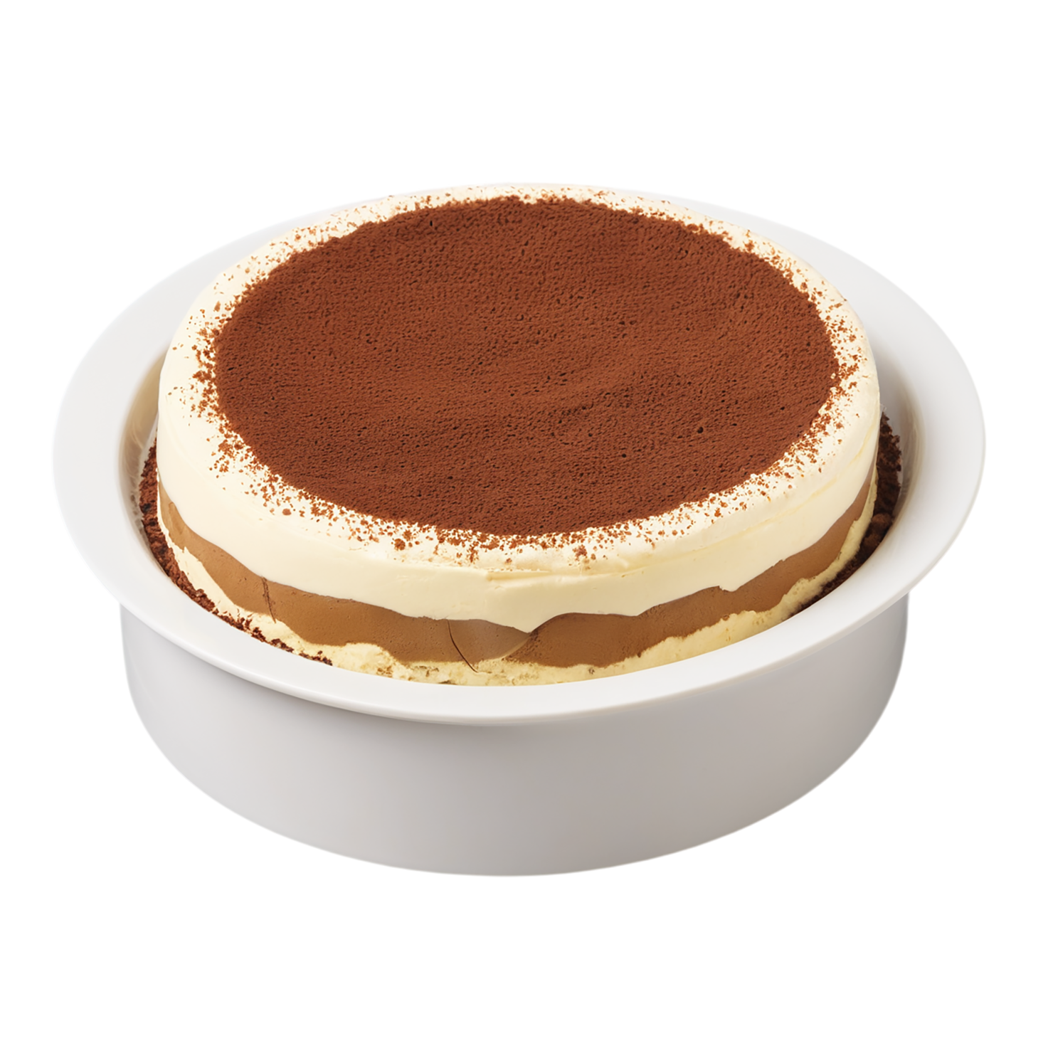 Tiramisu desserts isolated on transparent background #5227