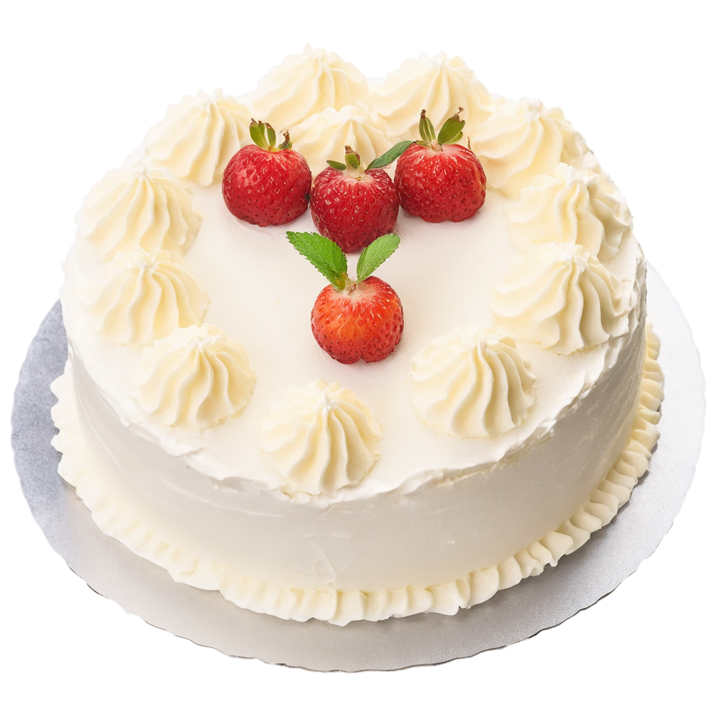 vanilla cake desserts isolated on transparent background #5235