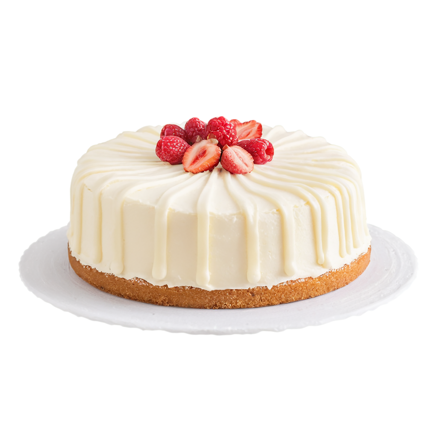 vanilla cake desserts isolated on transparent background #5245