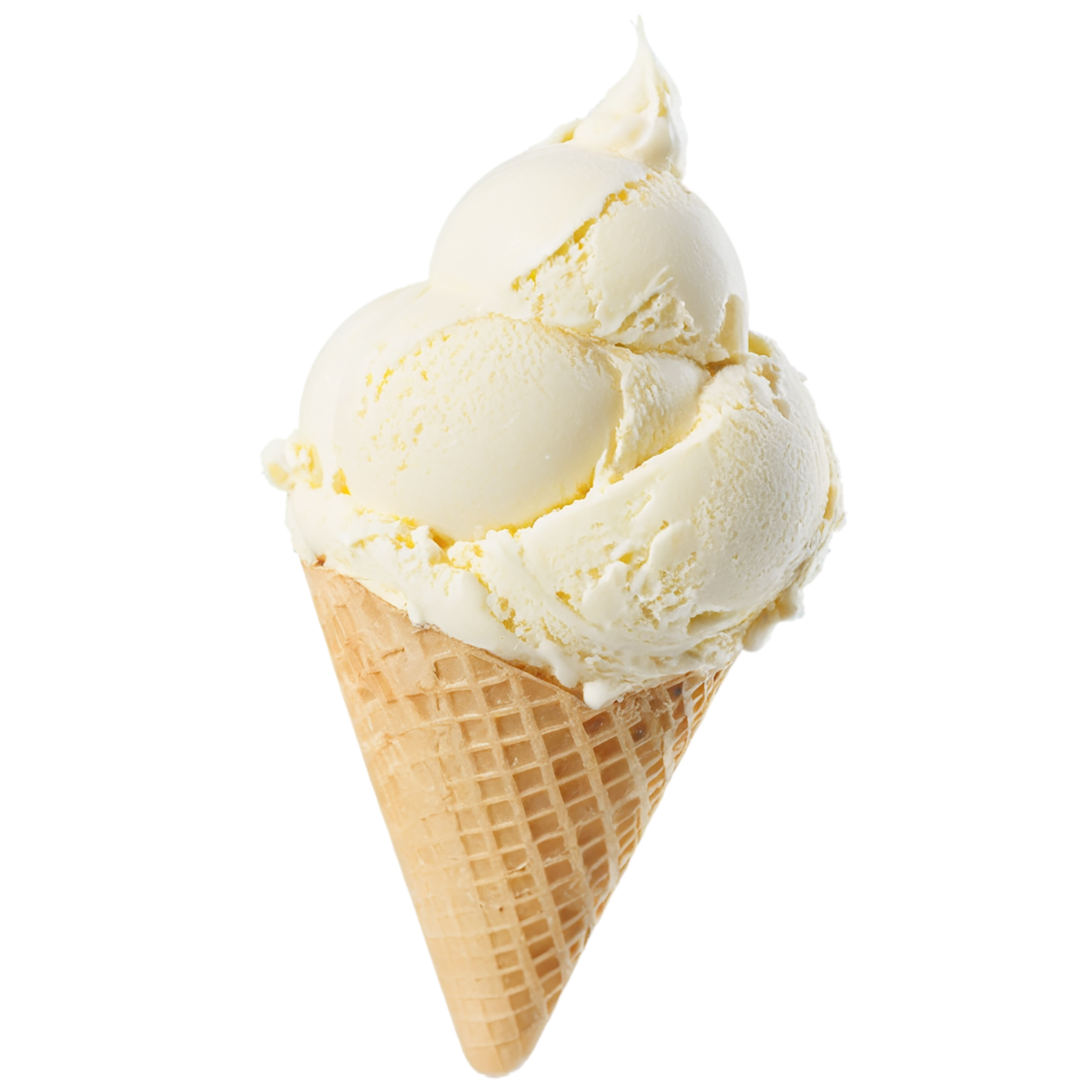 vanilla ice cream desserts isolated on transparent background #5265