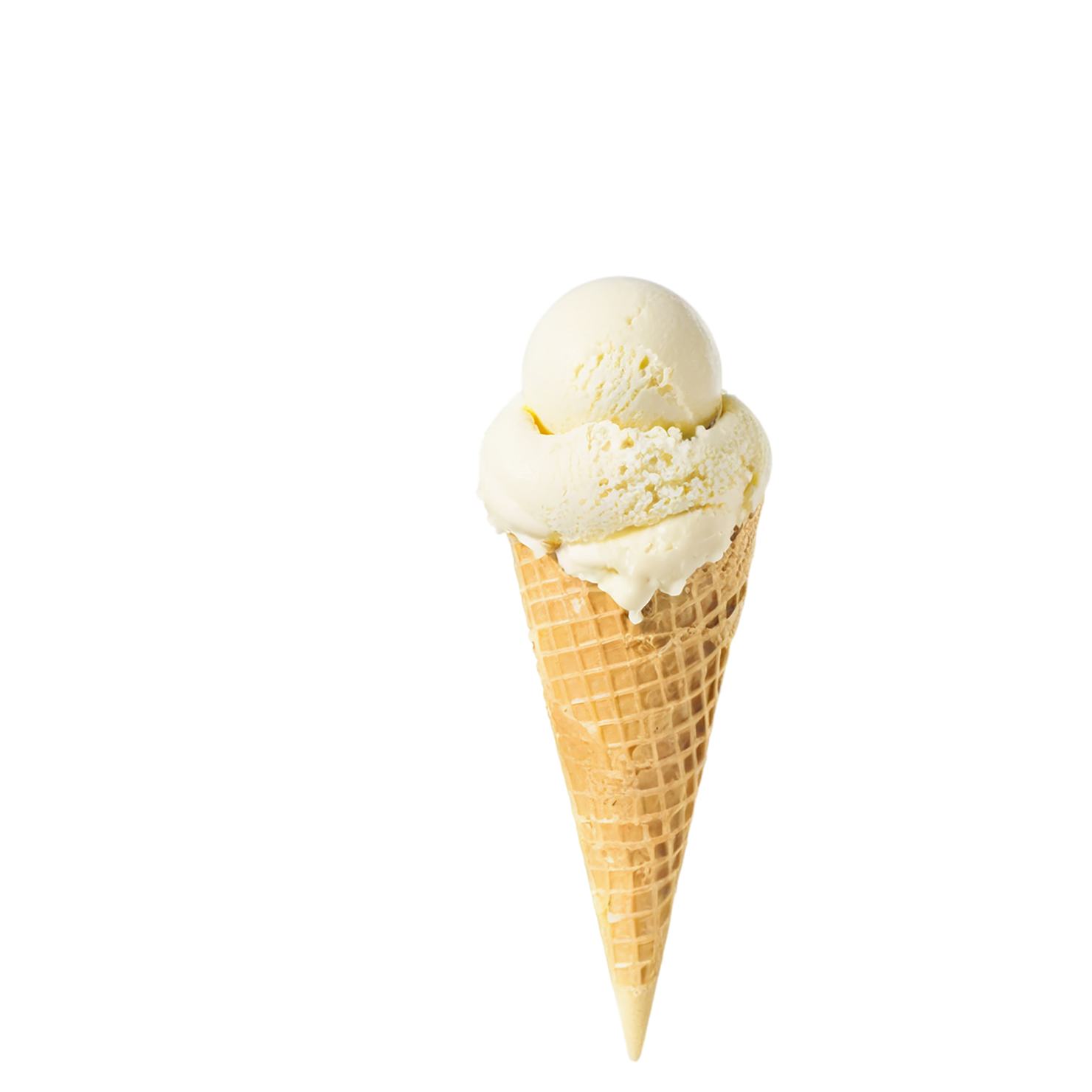 vanilla ice cream desserts isolated on transparent background #5267