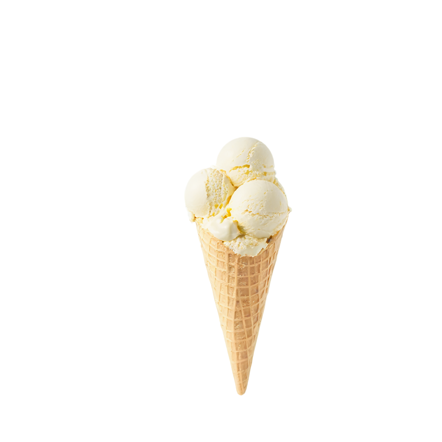 vanilla ice cream desserts isolated on transparent background #5269