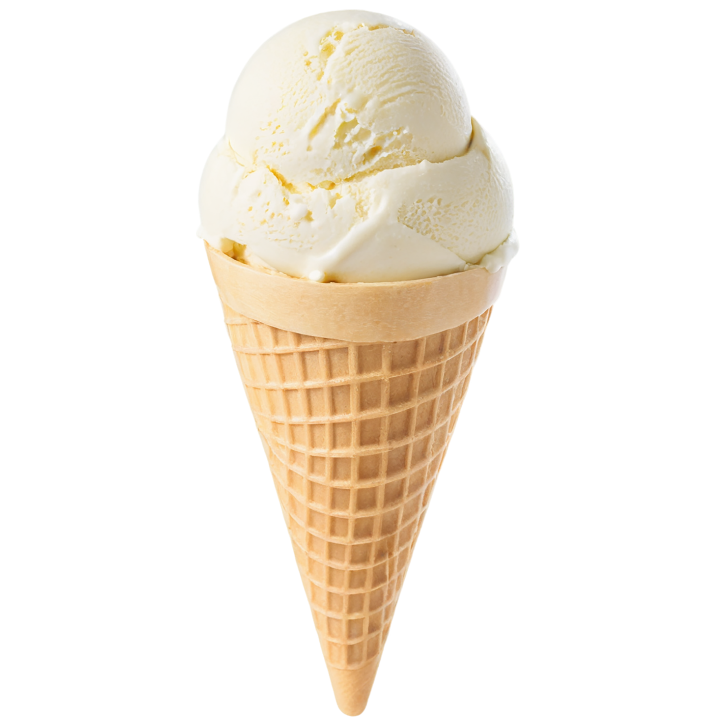 vanilla ice cream desserts isolated on transparent background #5272