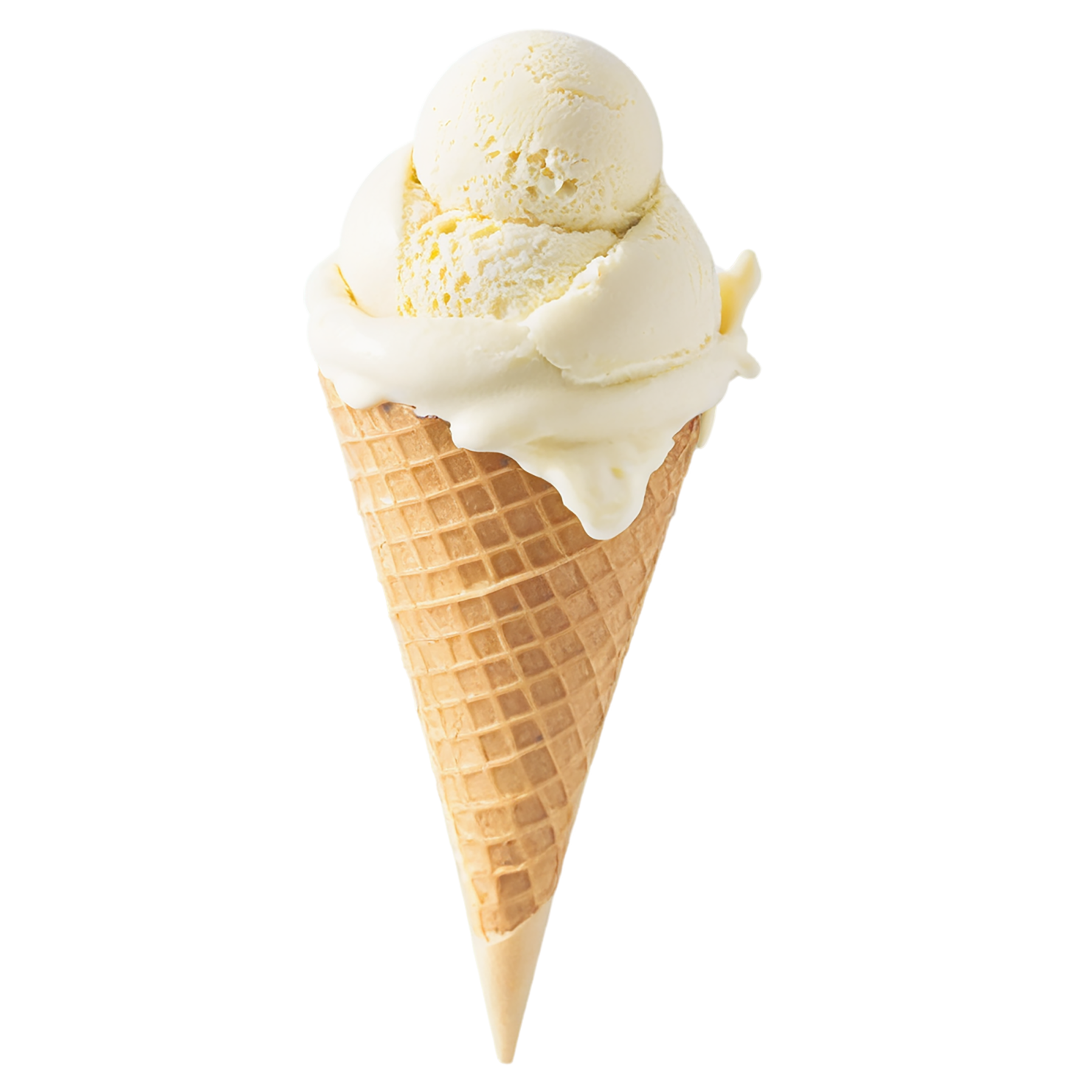 vanilla ice cream desserts isolated on transparent background #5273