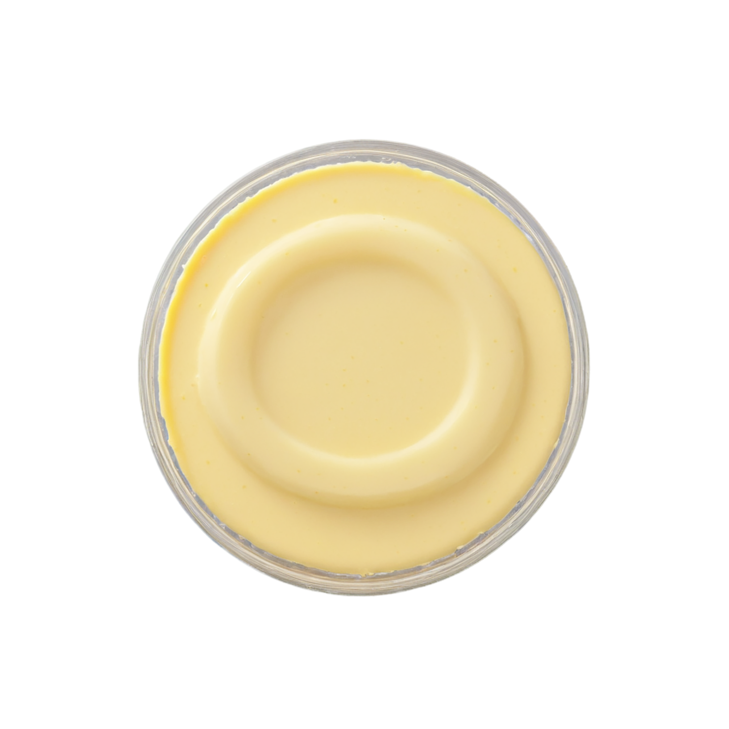 Vanilla Pudding desserts isolated on transparent background #5301