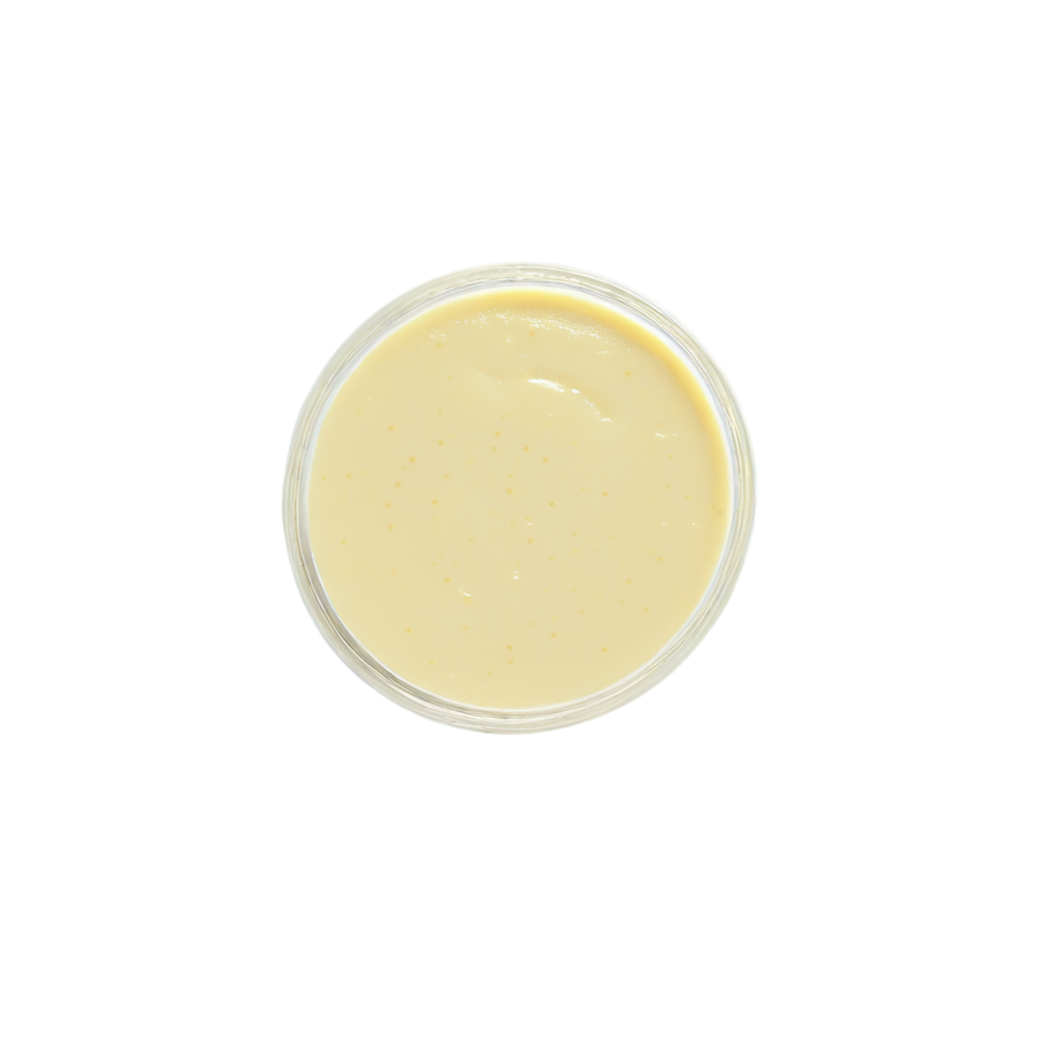 Vanilla Pudding desserts isolated on transparent background #5305