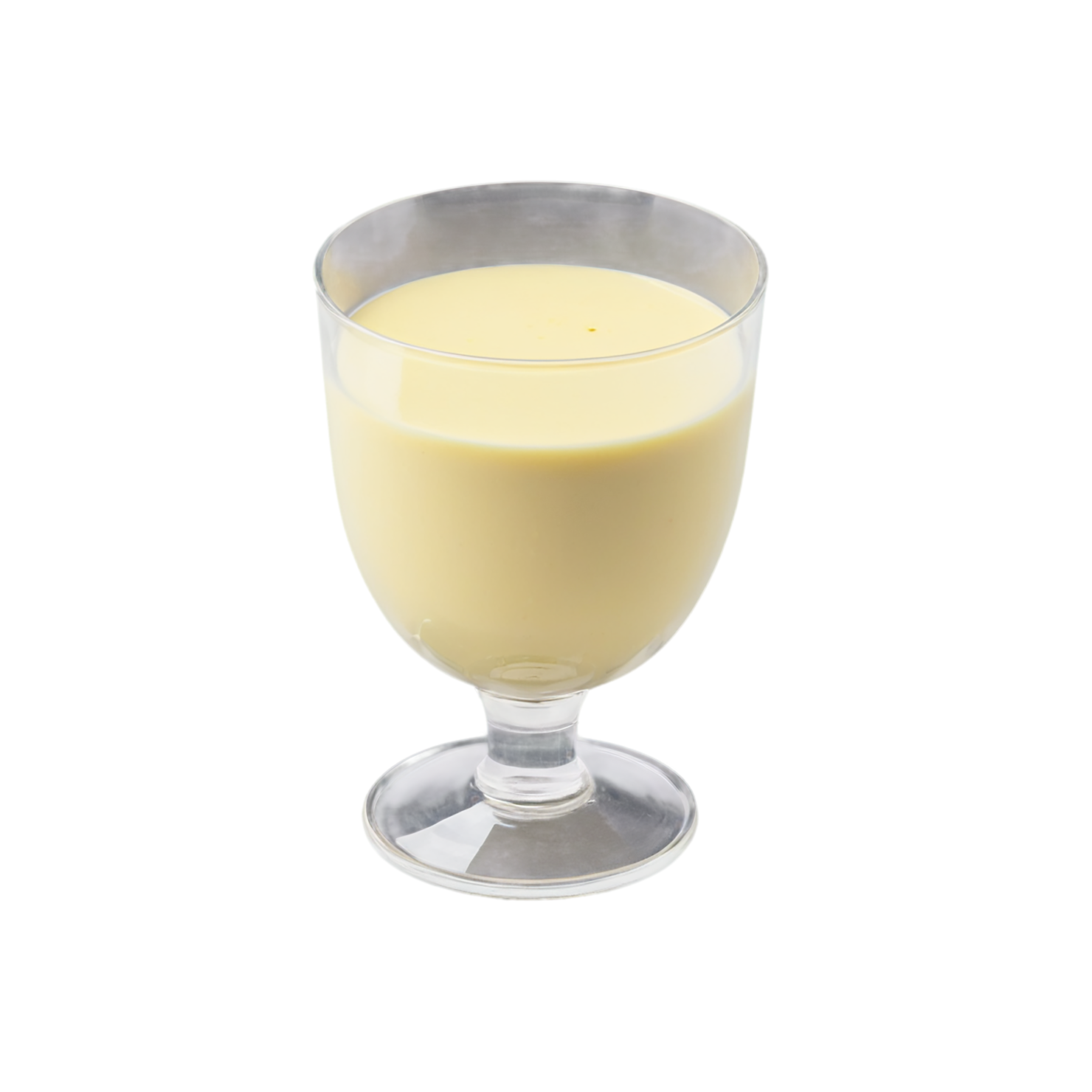 Vanilla Pudding desserts isolated on transparent background #5306