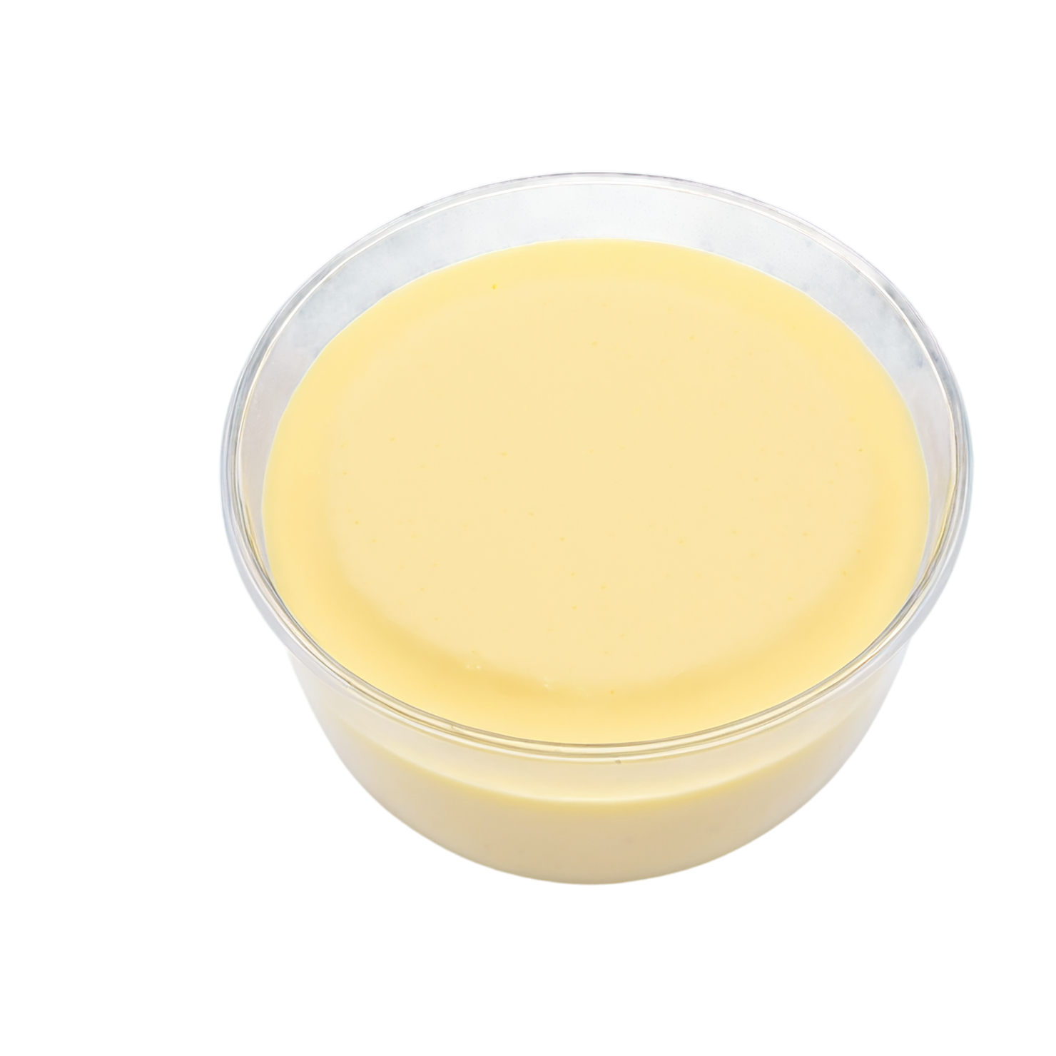 Vanilla Pudding desserts isolated on transparent background #5309