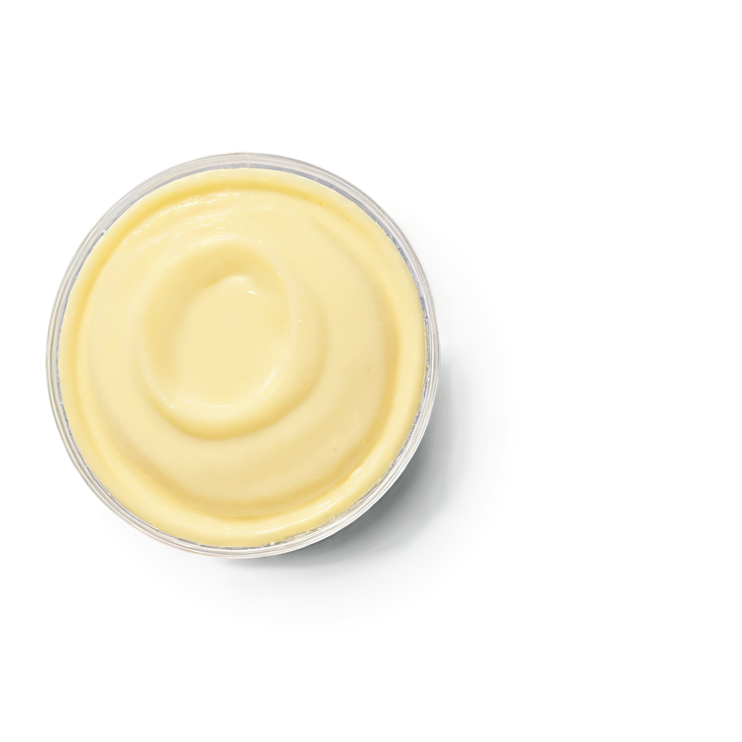 Vanilla Pudding desserts isolated on transparent background #5315