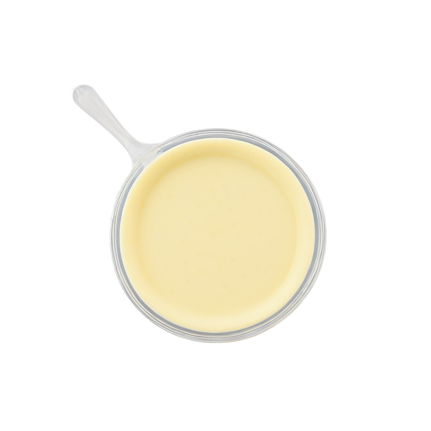 Vanilla Pudding desserts isolated on transparent background #5318