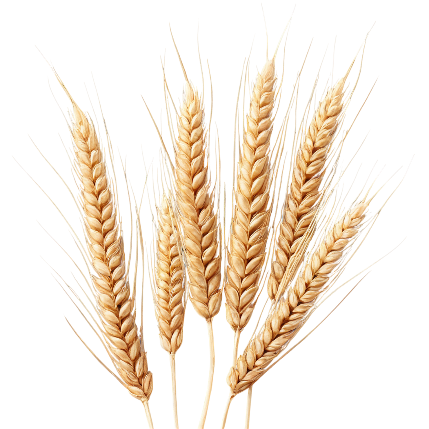 Wheat grains isolated on transparent background #5335