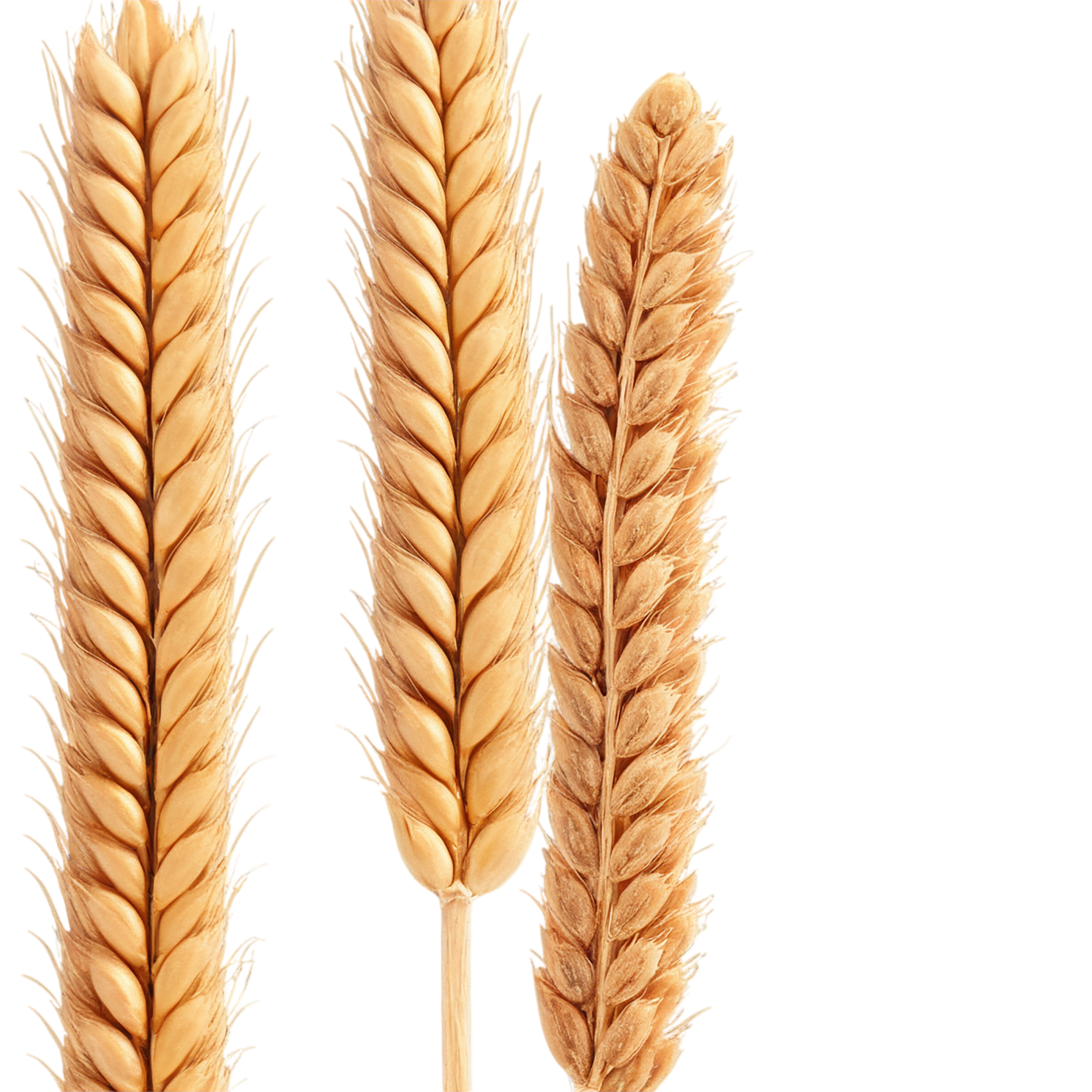 Wheat grains isolated on transparent background #5400