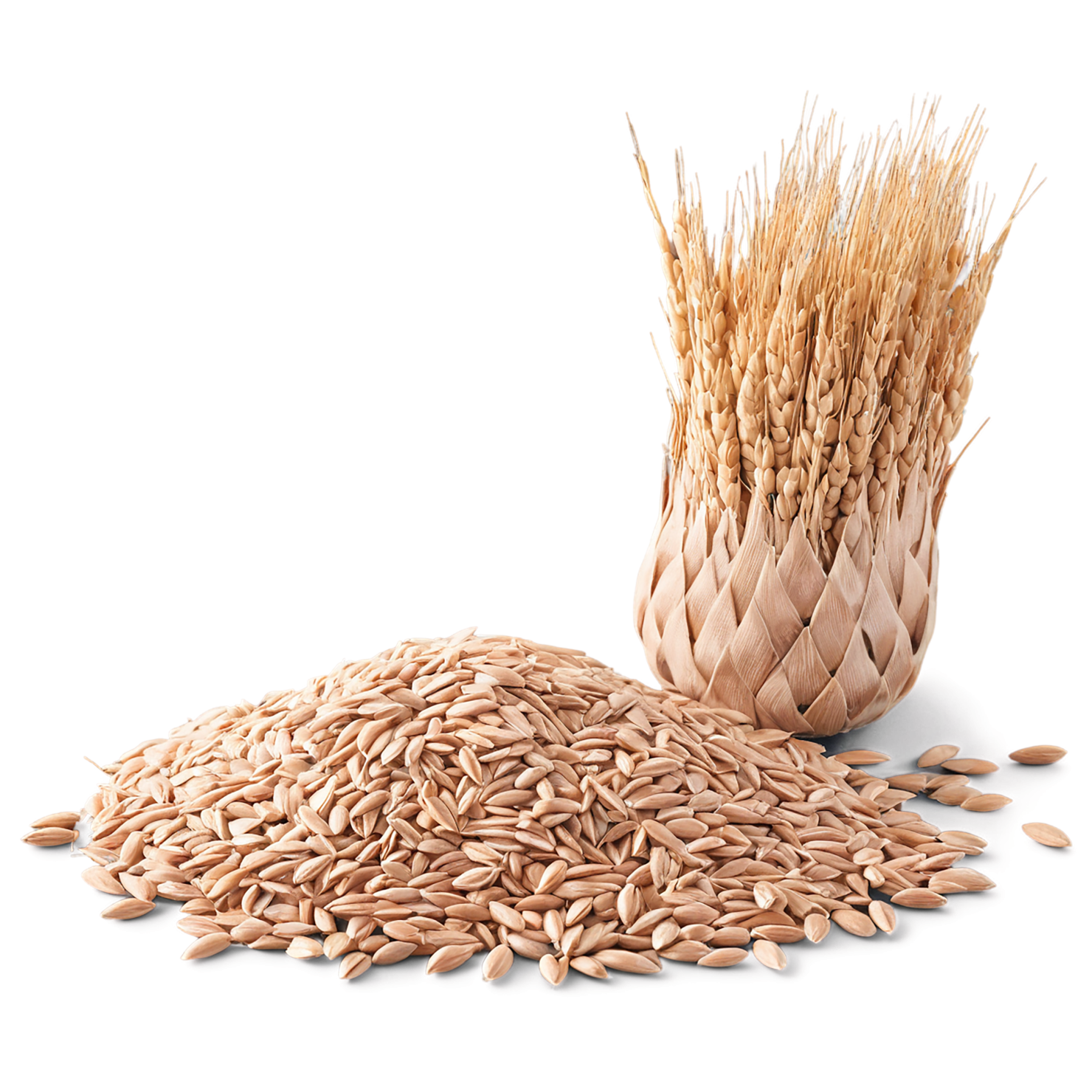 Spelt grains isolated on transparent background #5521