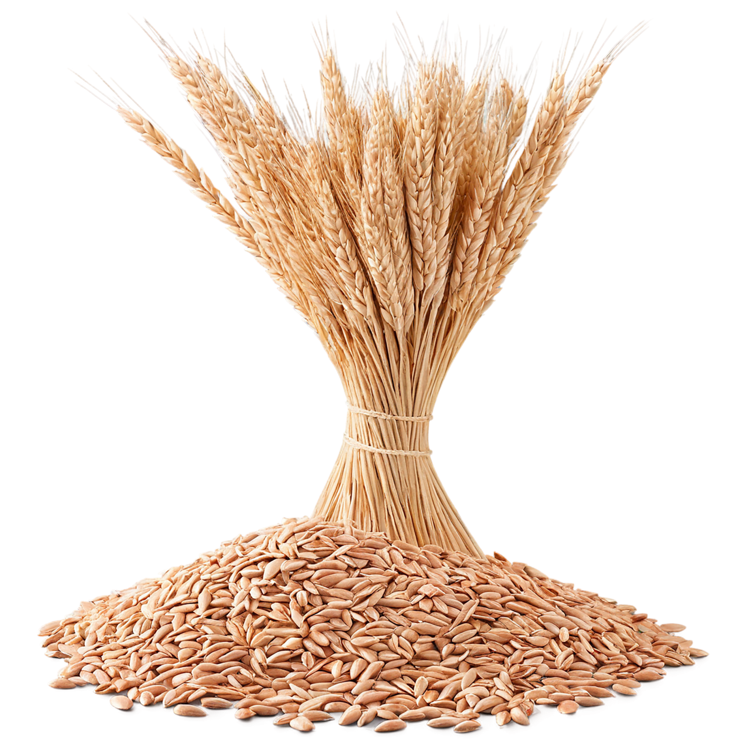 Spelt grains isolated on transparent background #5525