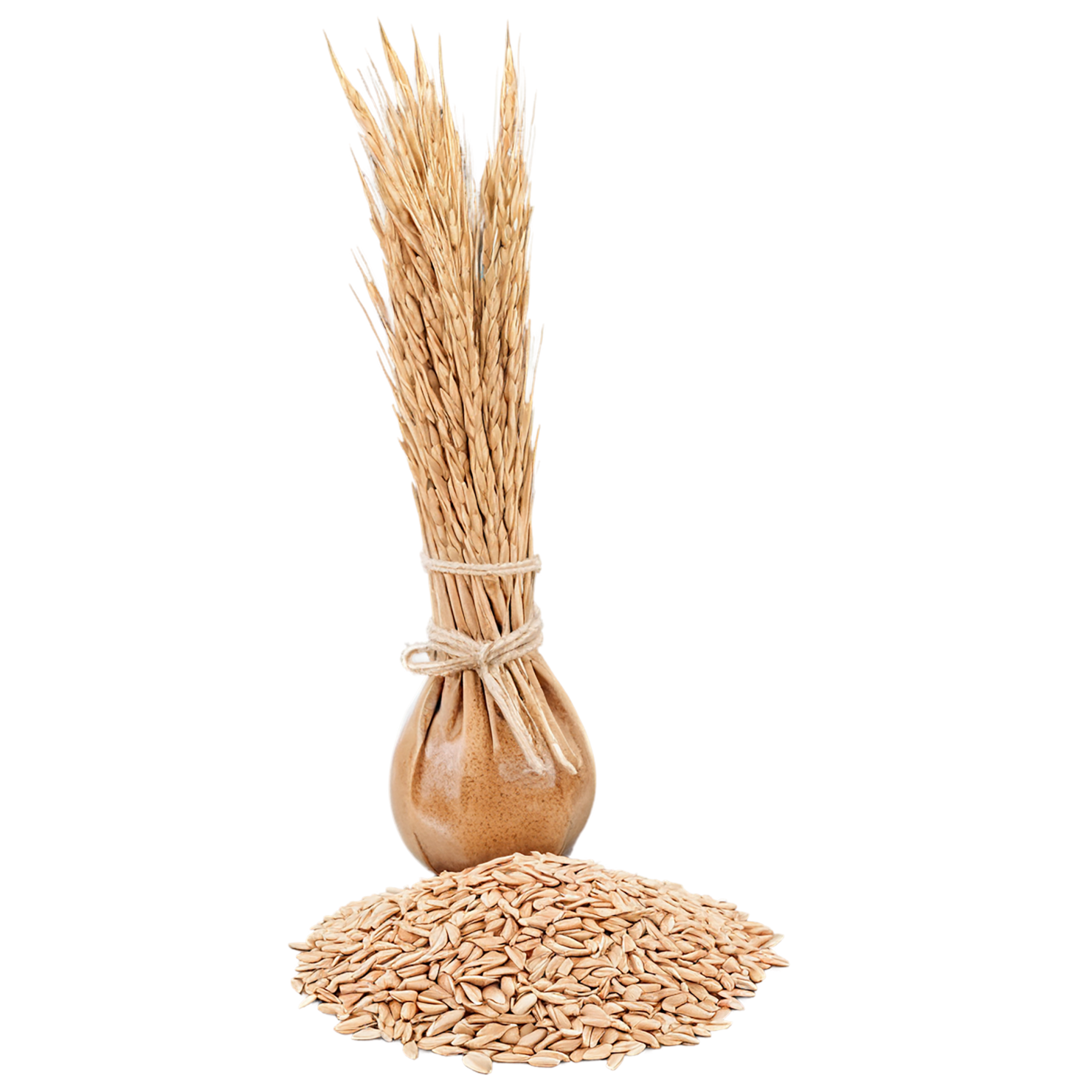 Spelt grains isolated on transparent background #5537