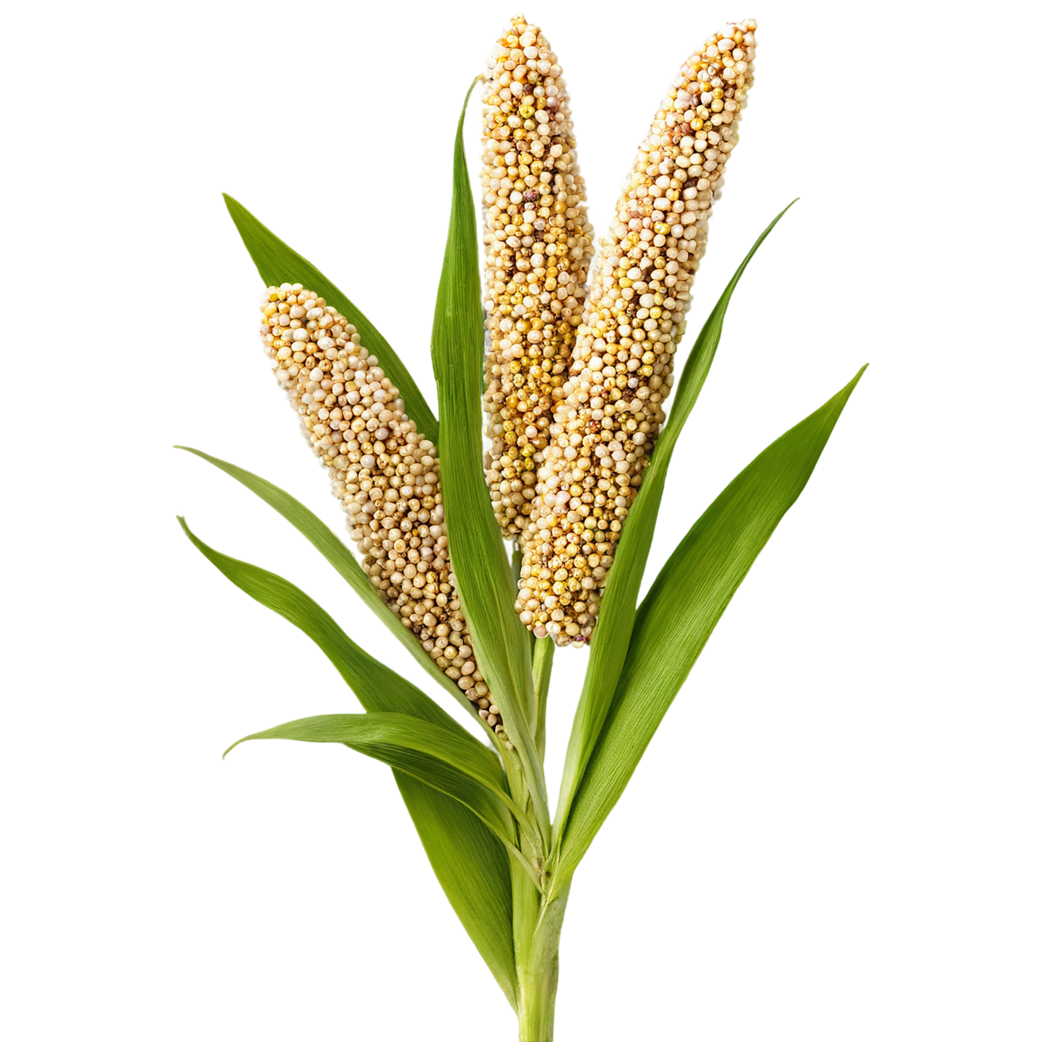Sorghum grains isolated on transparent background #5618