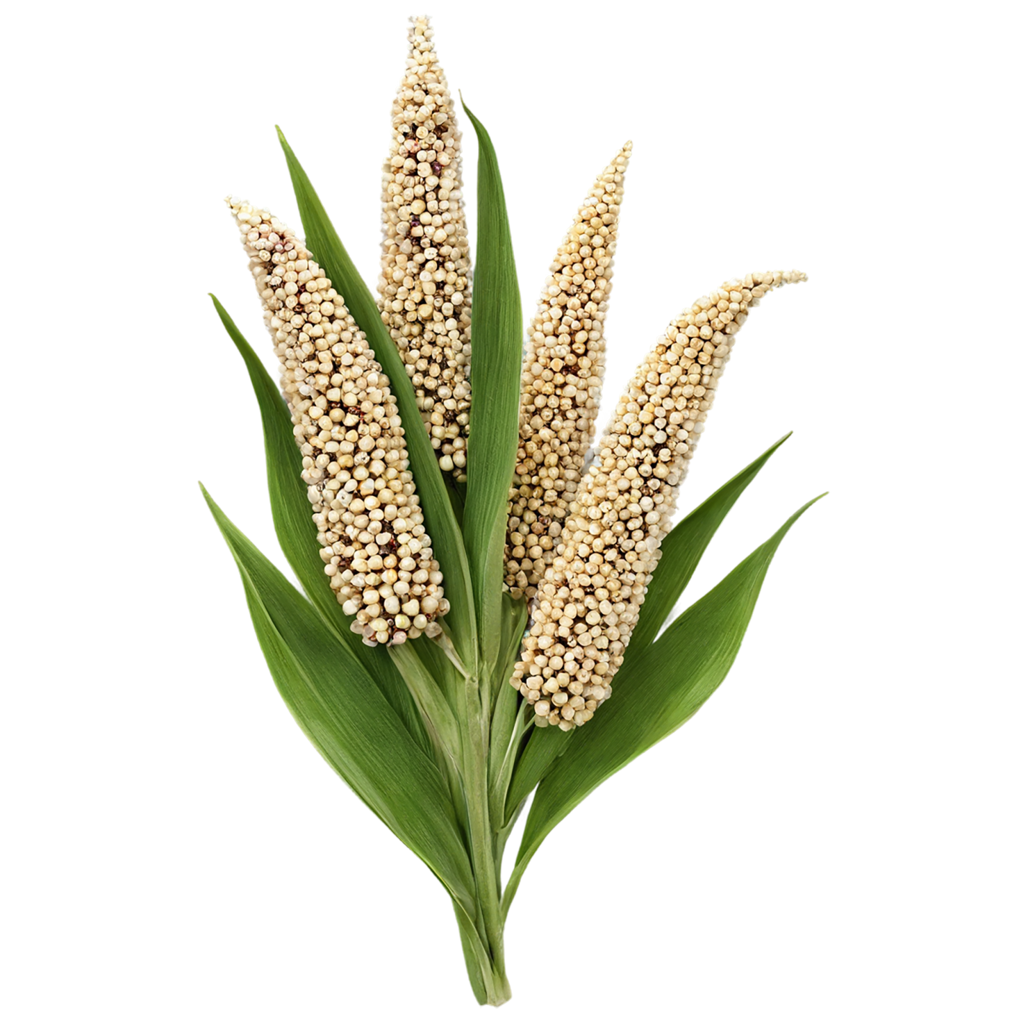 Sorghum grains isolated on transparent background #5620