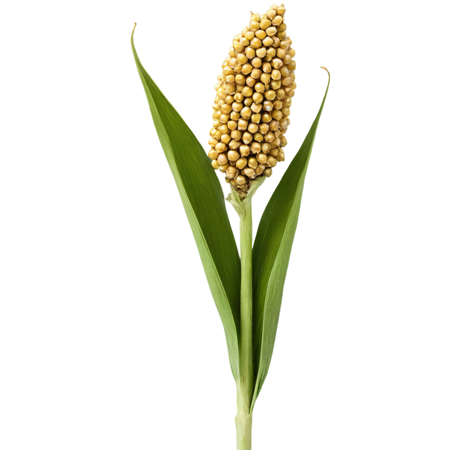 Sorghum grains isolated on transparent background #5621