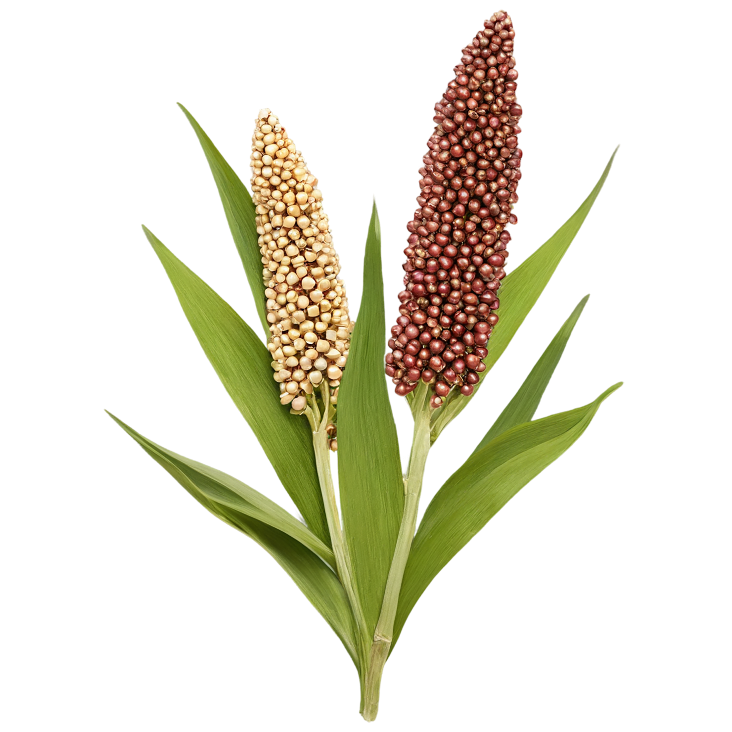 Sorghum grains isolated on transparent background #5639