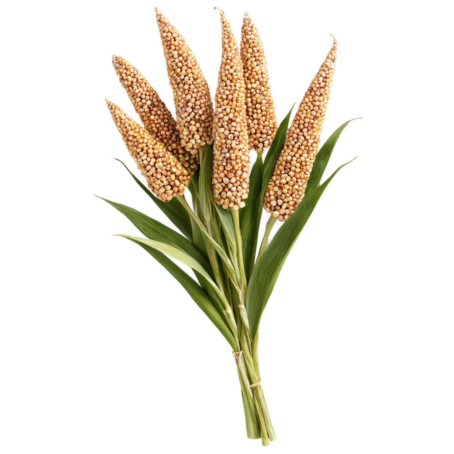 Sorghum grains isolated on transparent background #5647
