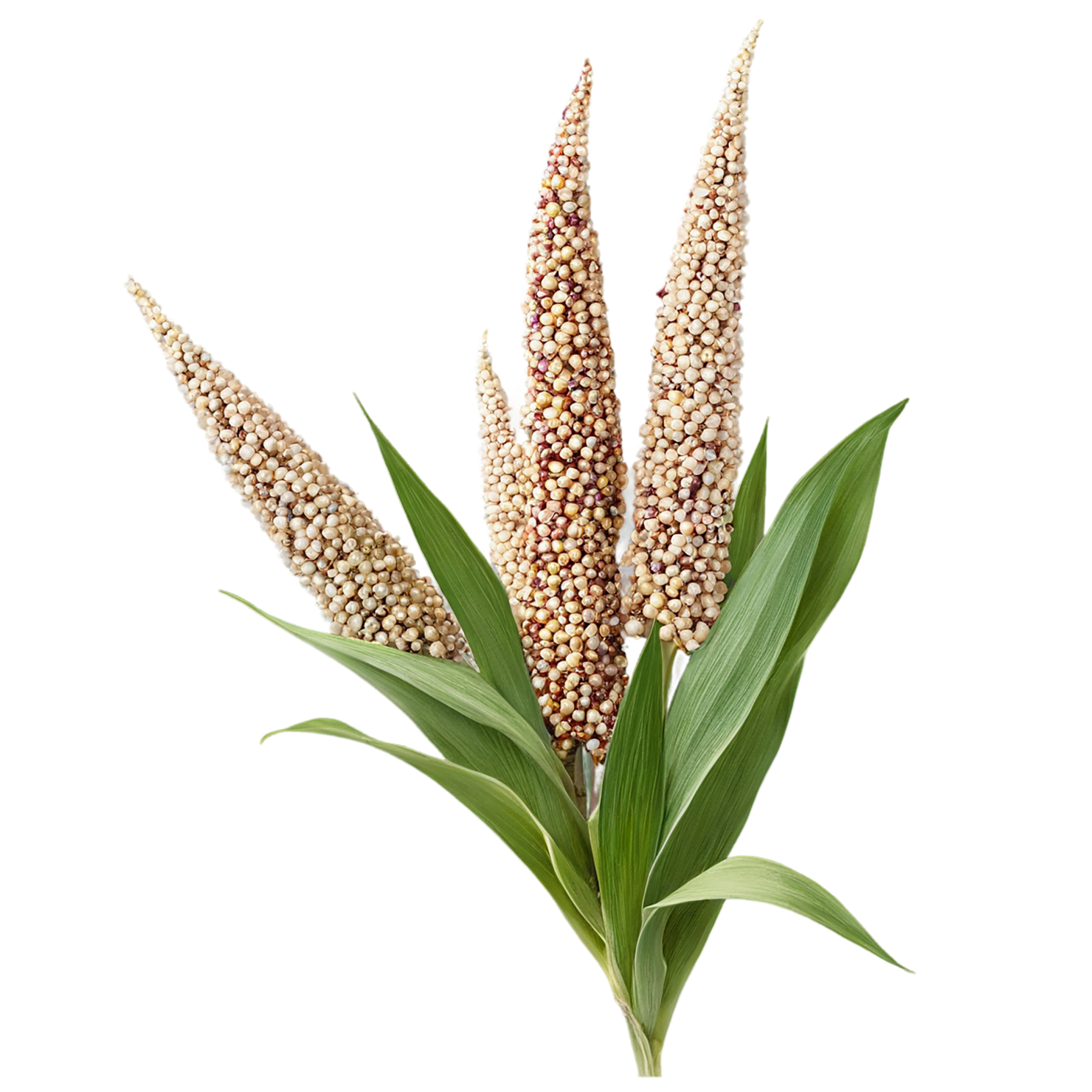 Sorghum grains isolated on transparent background #5654